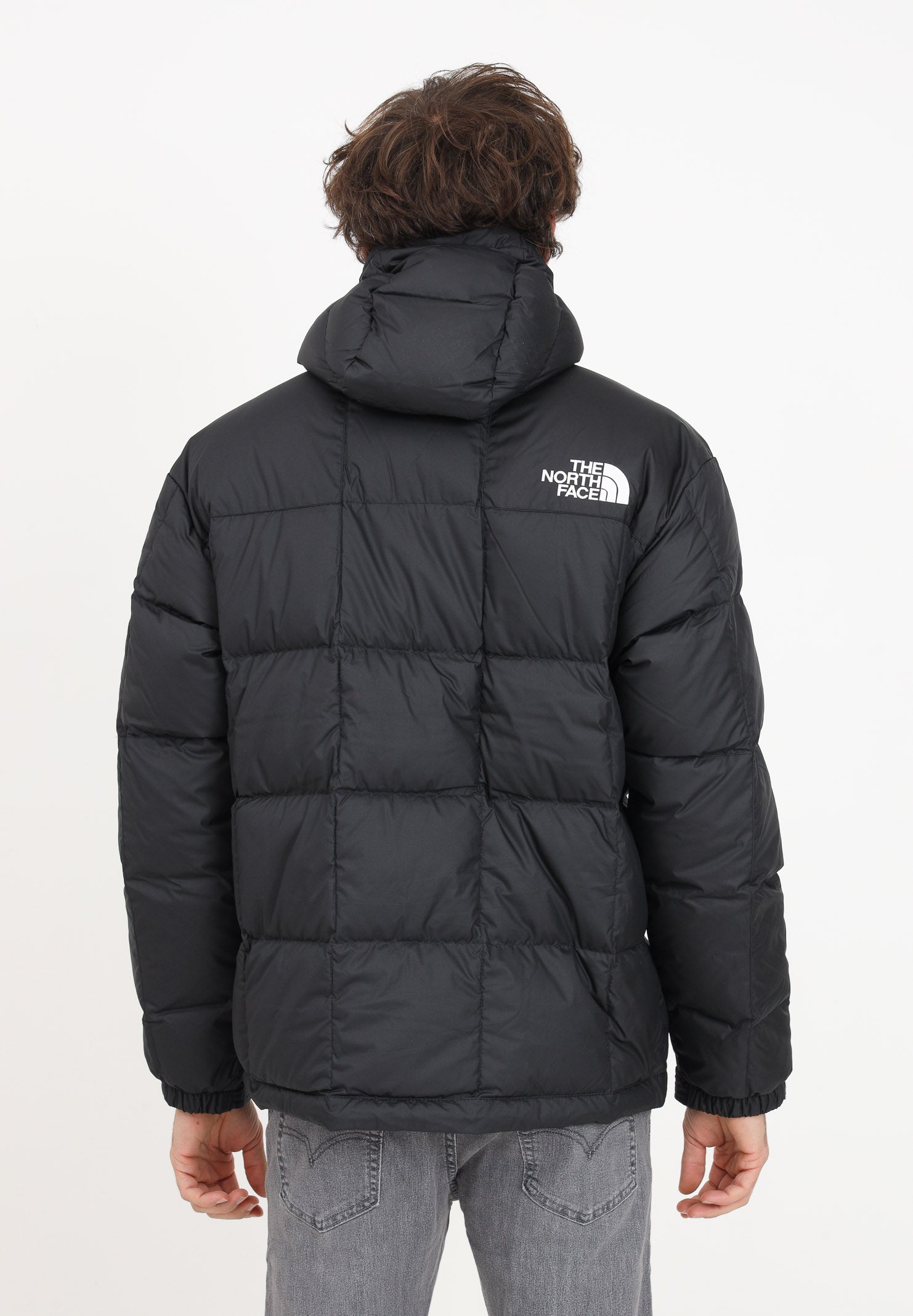 Giubbino nero con cappuccio da uomo NF0A853CJK31 JK31 THE NORTH FACE