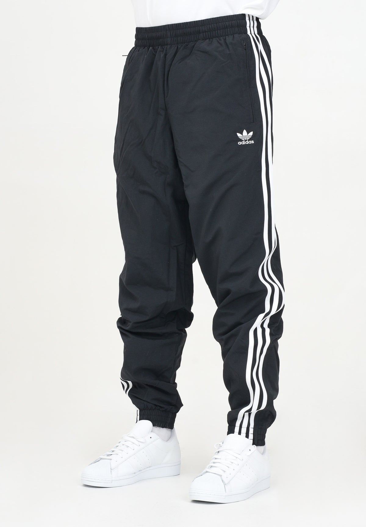 Pantalone sportivo Adicolor Woven Firebird nero da uomo IT2501 . ADIDAS ORIGINALS
