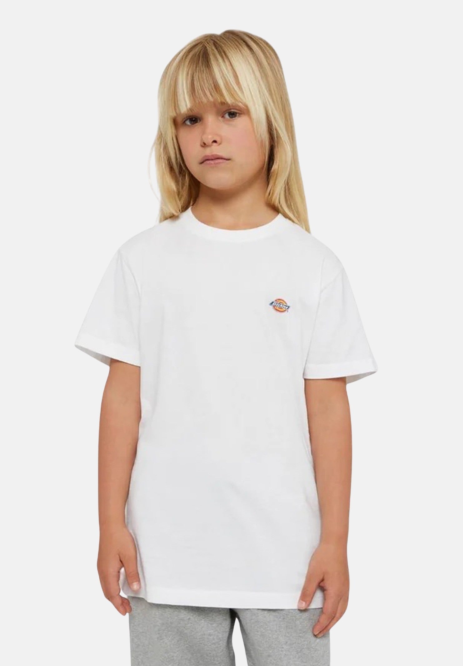T-shirt a manica corta Mapleton bianca per bambino e bambina DK0KSR640WH1 0WH1 DIckies
