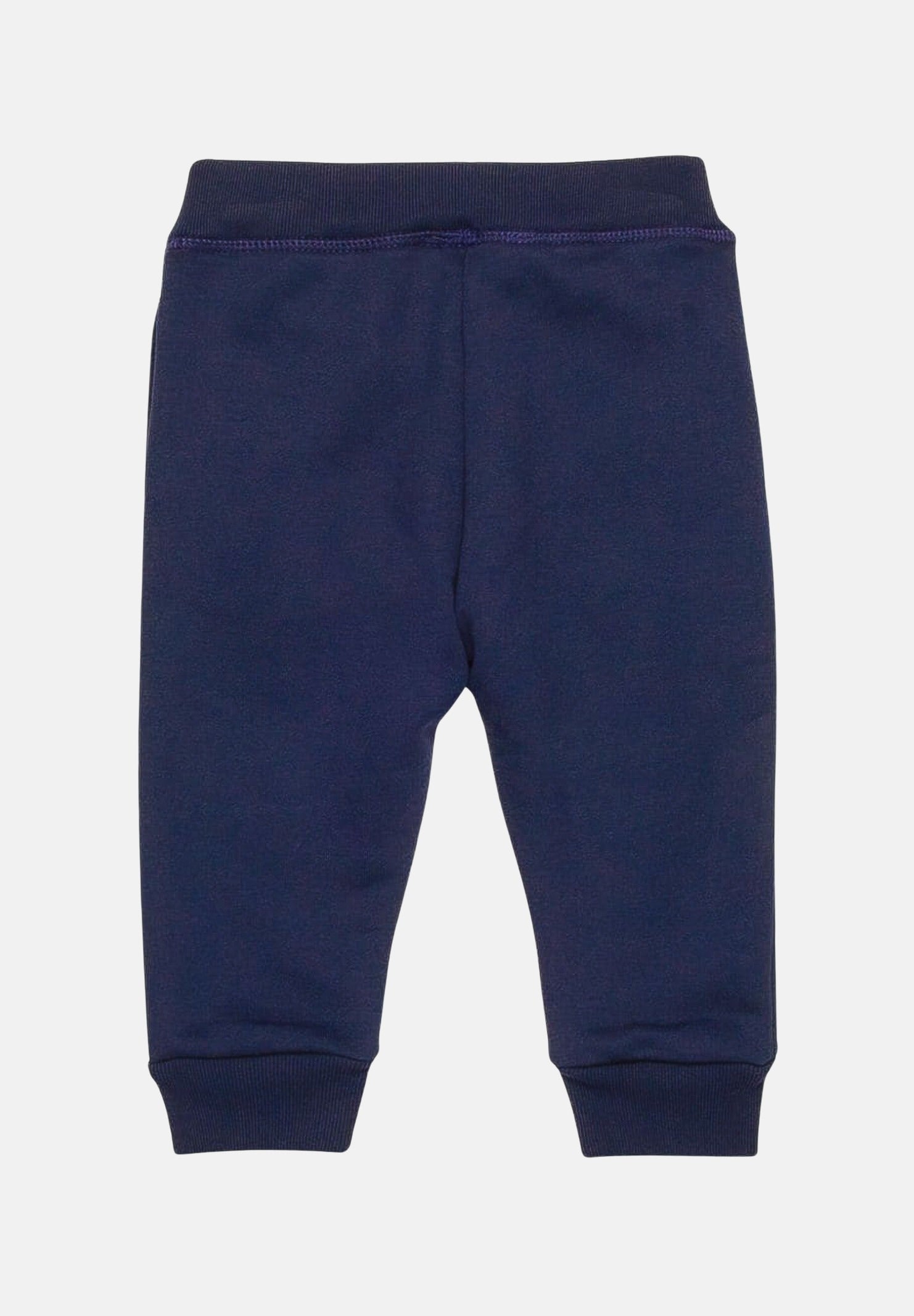Pantalone blu da neonato con stampa logo DQ2498D0094 DQ866 DSQUARED2