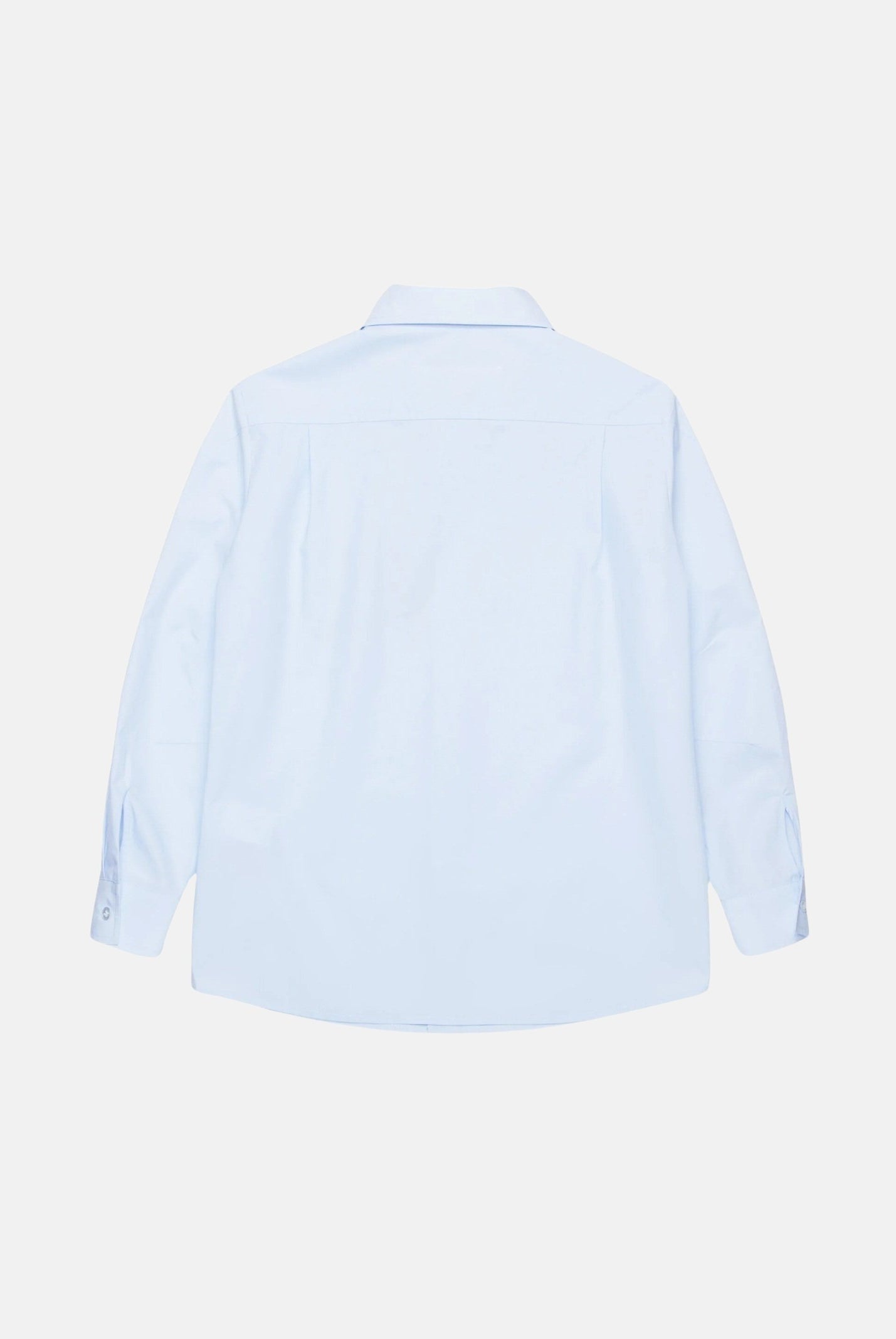 Camicia casual azzurra per donna e bambina con stampa Numbers M60659MM014 M6806 MAISON MARGIELA