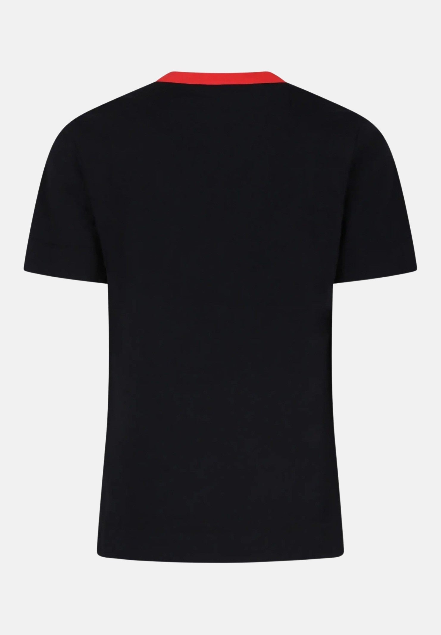 T-shirt a manica corta nera per donna e bambina con stampa logo M01228M00L9 0M900 MARNI