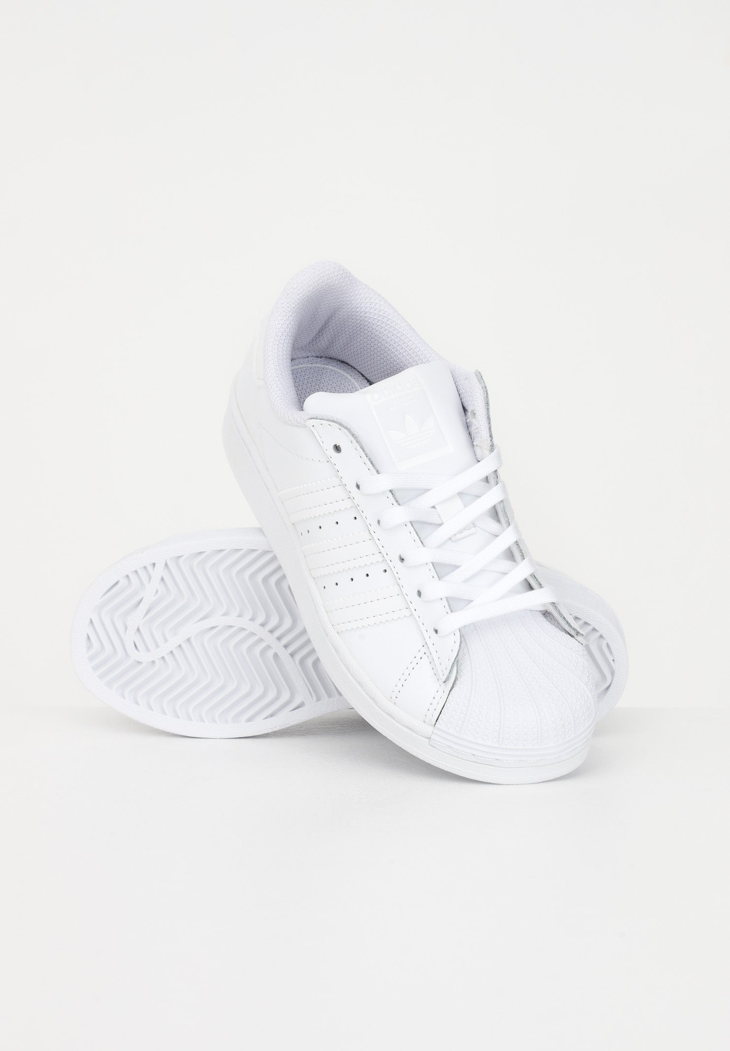 Sneakers Superstar bianche per bambino e bambina EF5395 . ADIDAS ORIGINALS