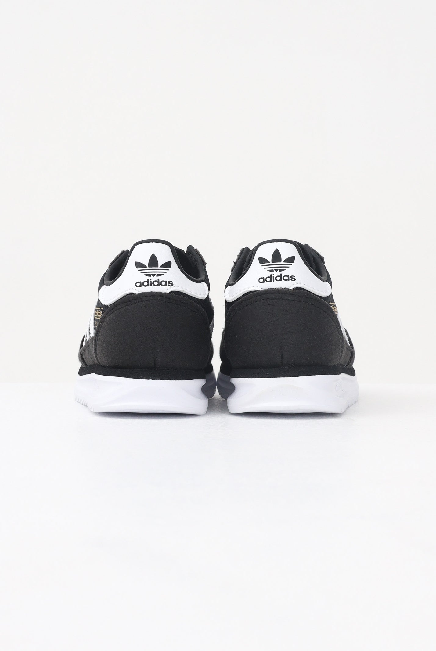 ADIDAS ORIGINALS Sneakers SL 72 RS Elastic Laces nere da neonato IH2978 . ADIDAS ORIGINALS