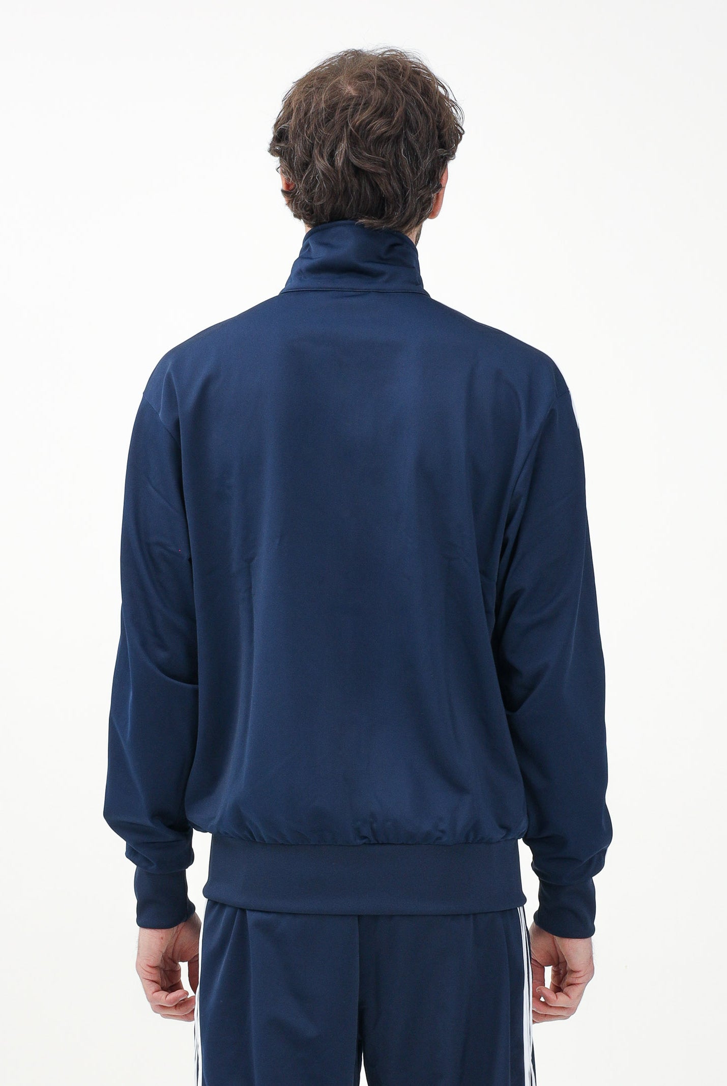 ADIDAS ORIGINALS Felpa con zip adicolor Classics Firebird blu da uomo IR9893 . ADIDAS ORIGINALS