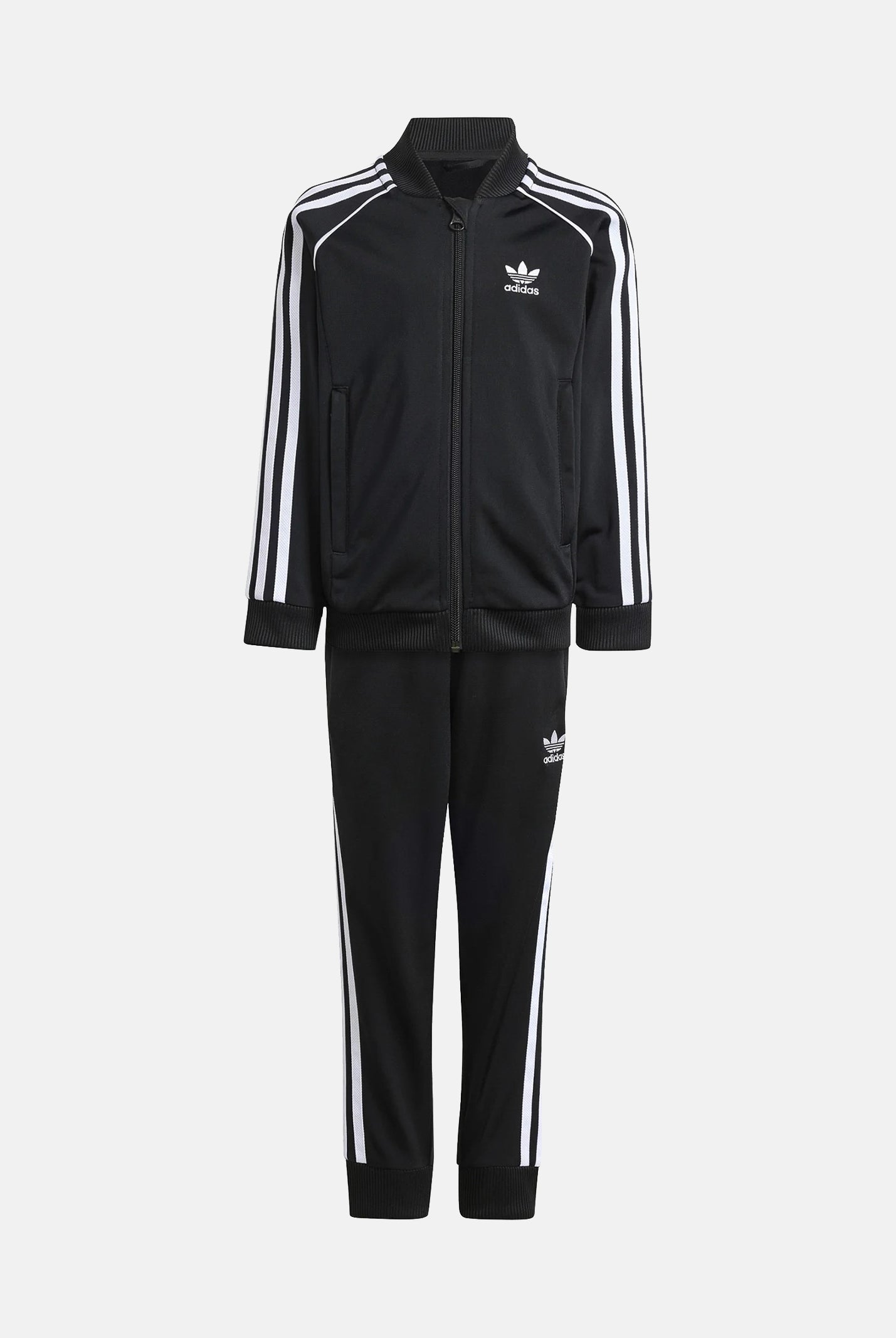 ADIDAS ORIGINALS Tuta Adicolor SST nera per bambino e bambina IX7624 . ADIDAS ORIGINALS