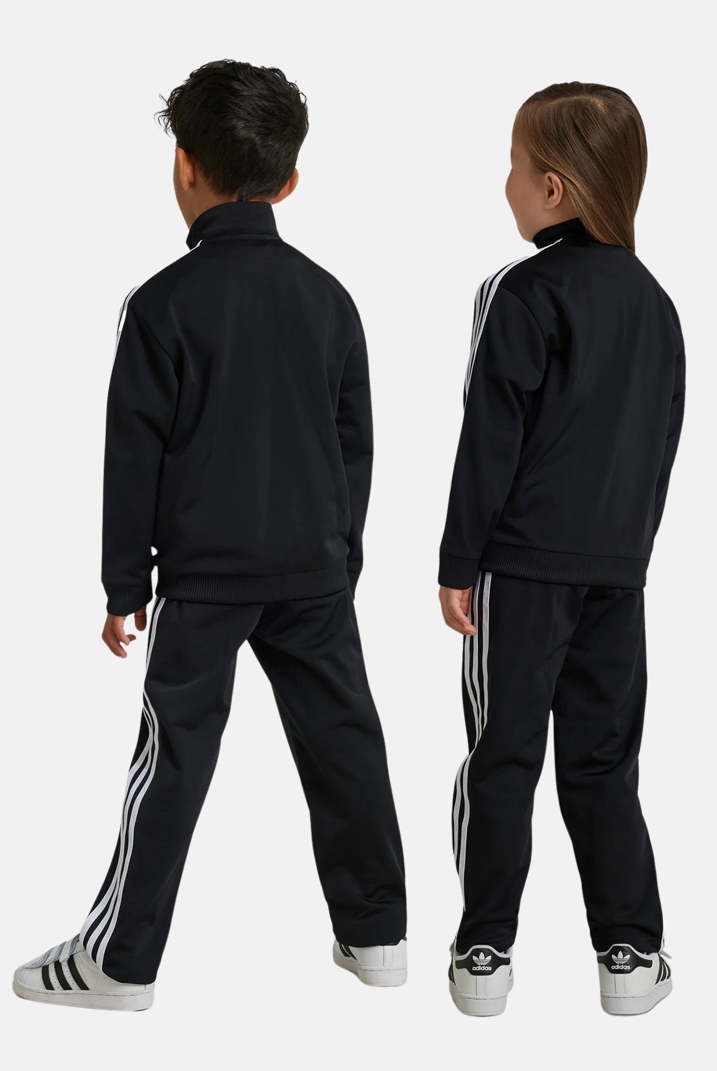 ADIDAS ORIGINALS Tuta nera ADICOLOR FIREBIRD per bambino e bambina IY4798 . ADIDAS ORIGINALS