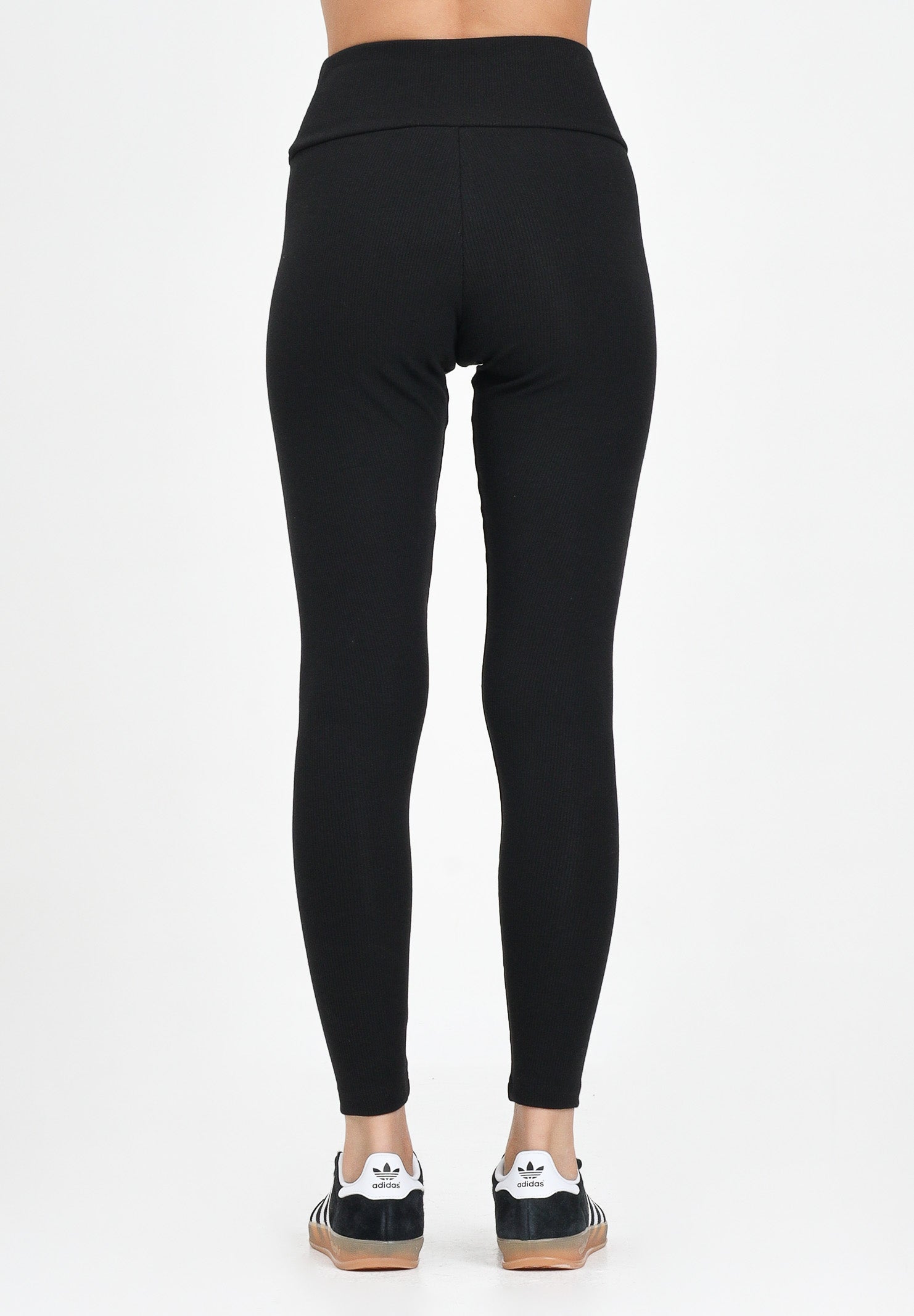 ADIDAS ORIGINALS Leggings Essentials High-Waist nero da donna IY9645 . ADIDAS ORIGINALS