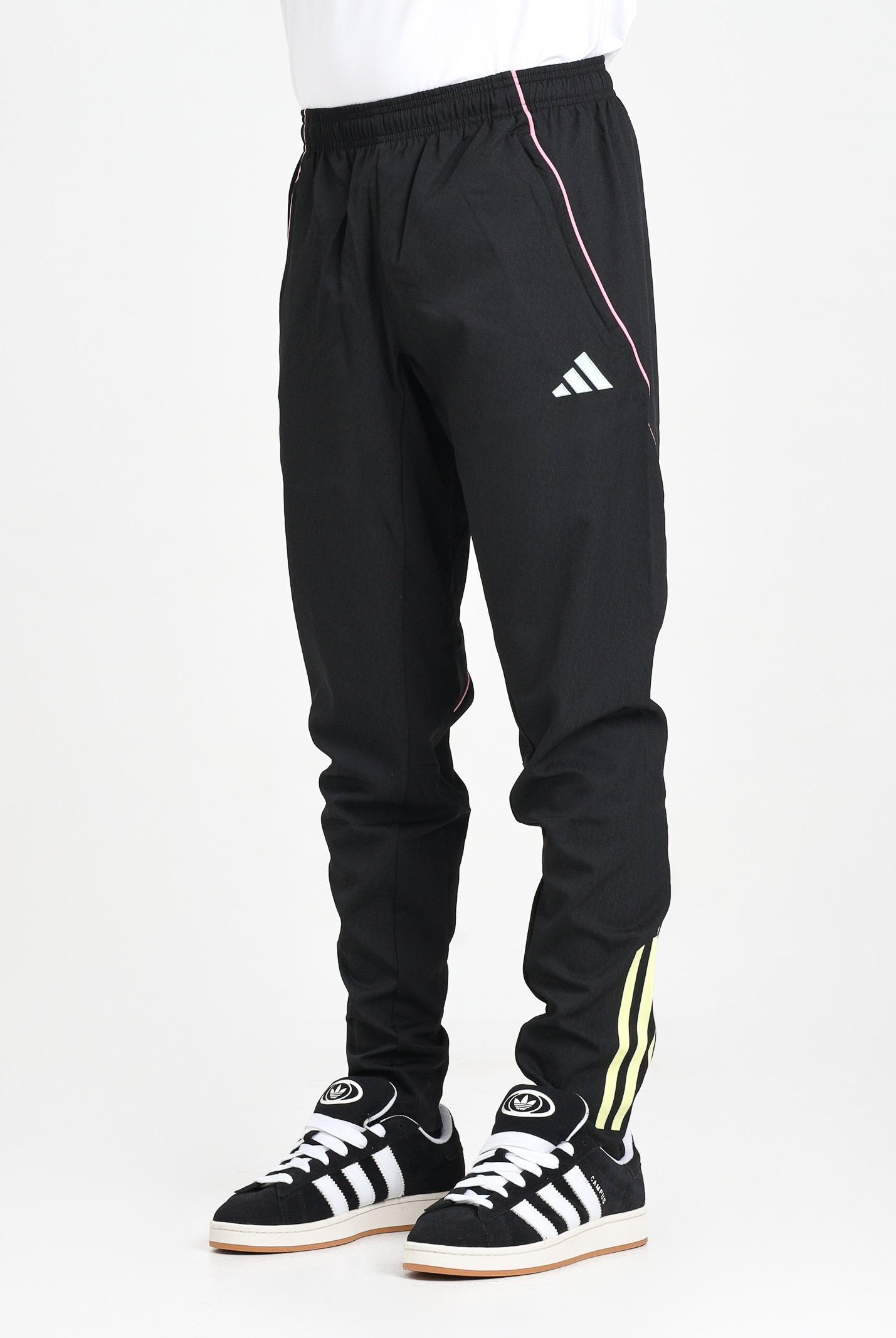 ADIDAS ORIGINALS Pantalone sportivo Juventus Tiro 25 Competition Vis Tech nero da uomo JP1626 . ADIDAS ORIGINALS