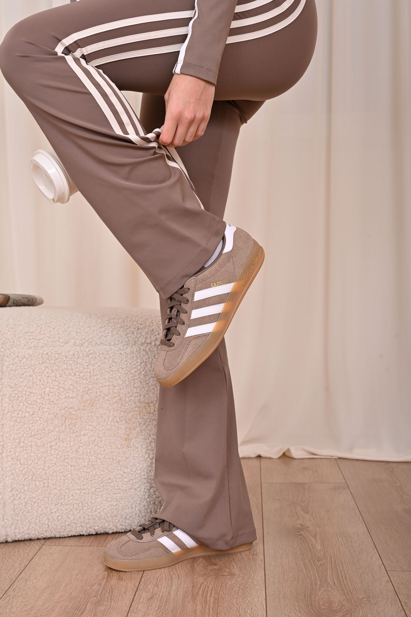 ADIDAS ORIGINALS Sneakers Gazelle Indoor marroni da uomo JQ0175 . ADIDAS ORIGINALS