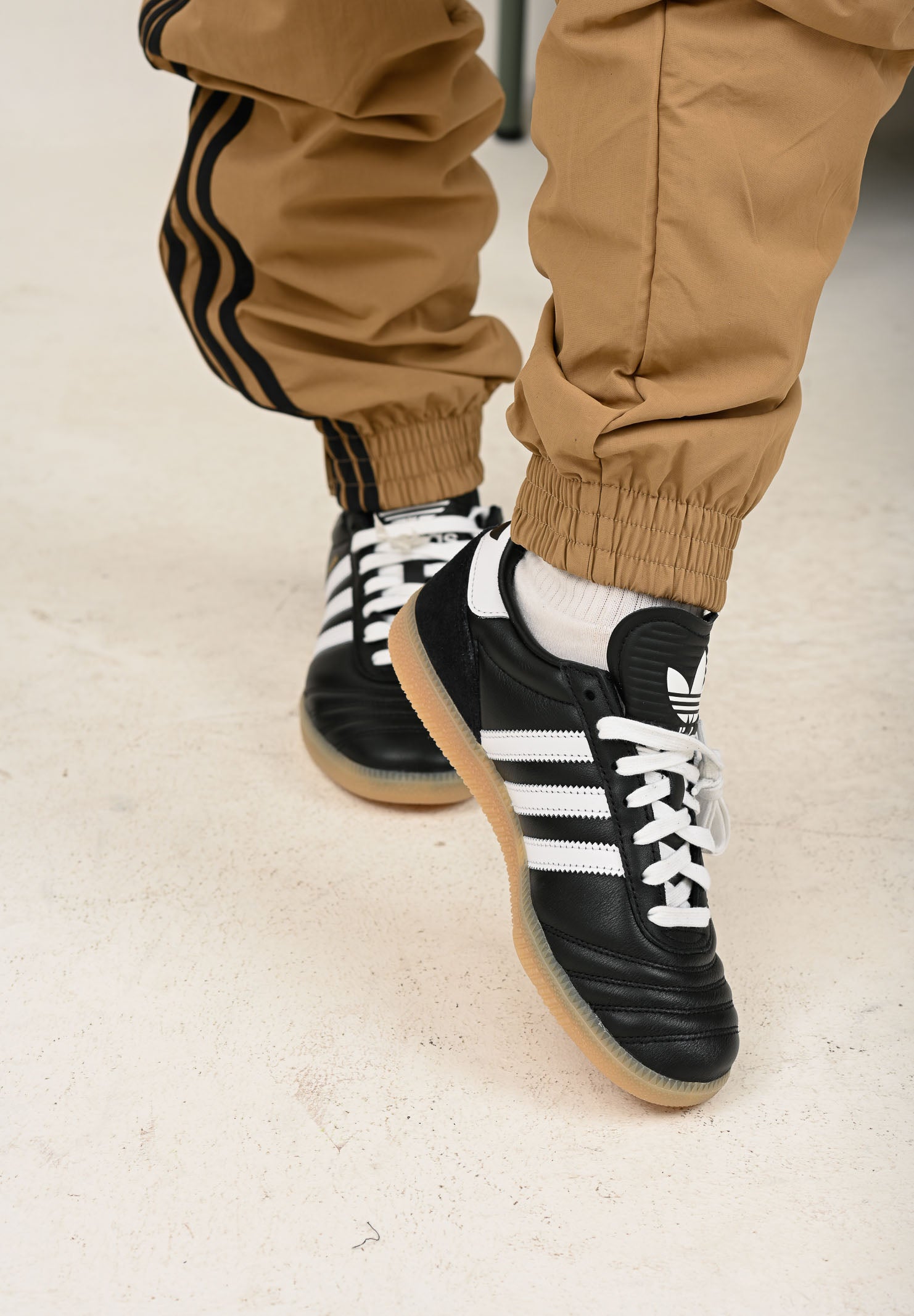 ADIDAS ORIGINALS Sneakers Samba JP nere per uomo e donna JQ1326 . ADIDAS ORIGINALS
