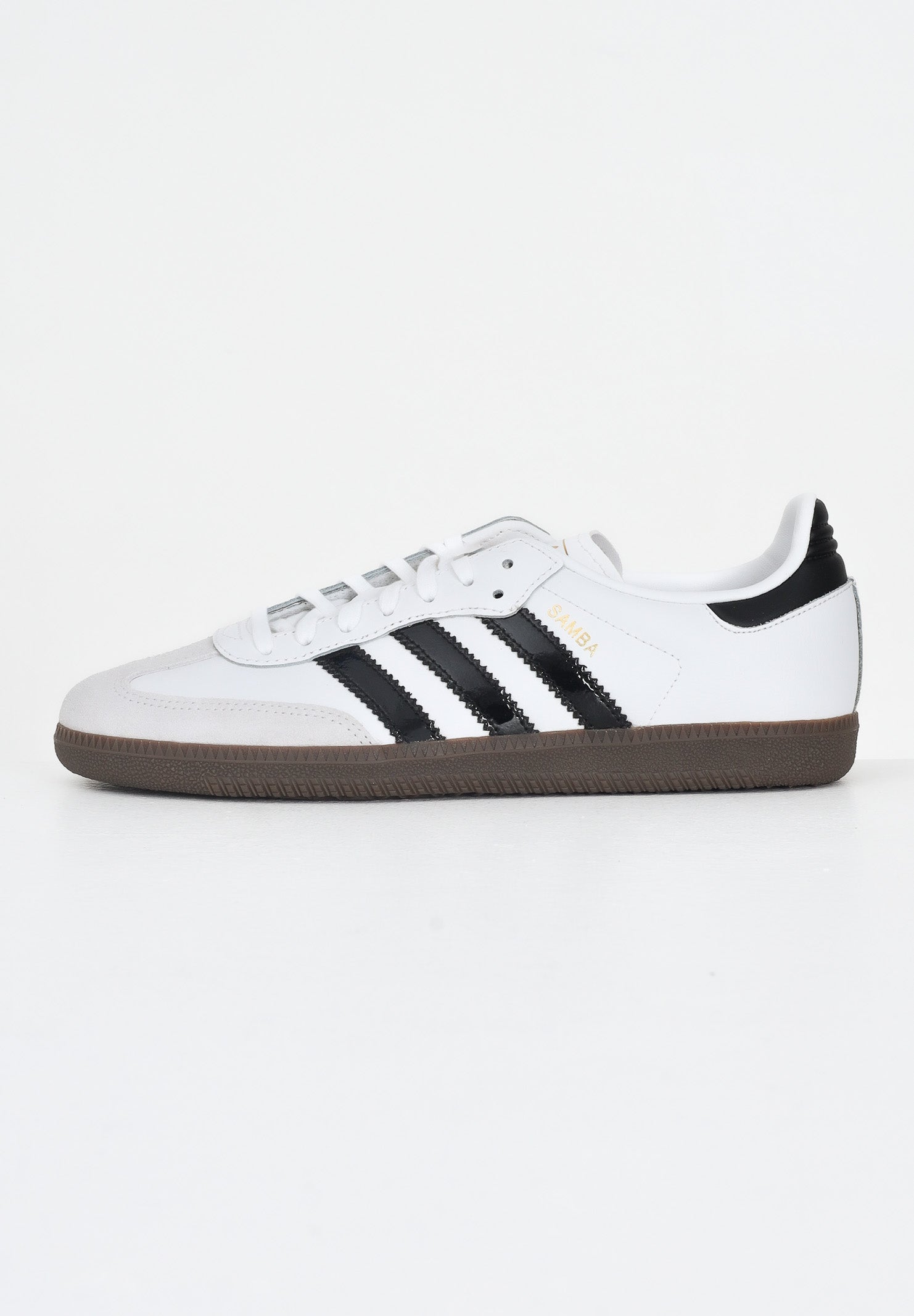 ADIDAS ORIGINALS Sneakers Samba OG bianche e nere per uomo e donna JQ2846 . ADIDAS ORIGINALS