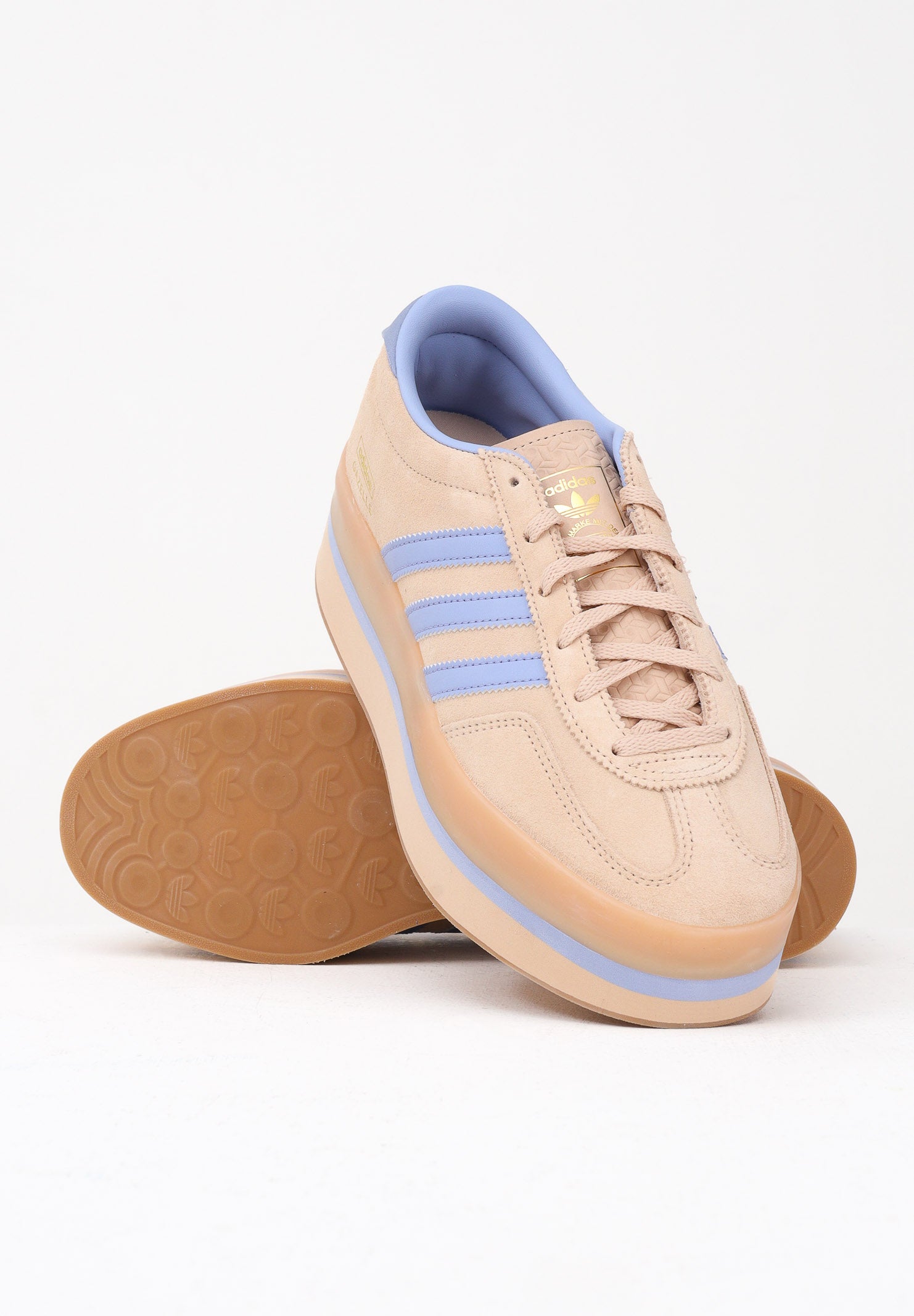 ADIDAS ORIGINALS Sneakers Gazelle Stack rosa pesca da donna JS3927 . ADIDAS ORIGINALS