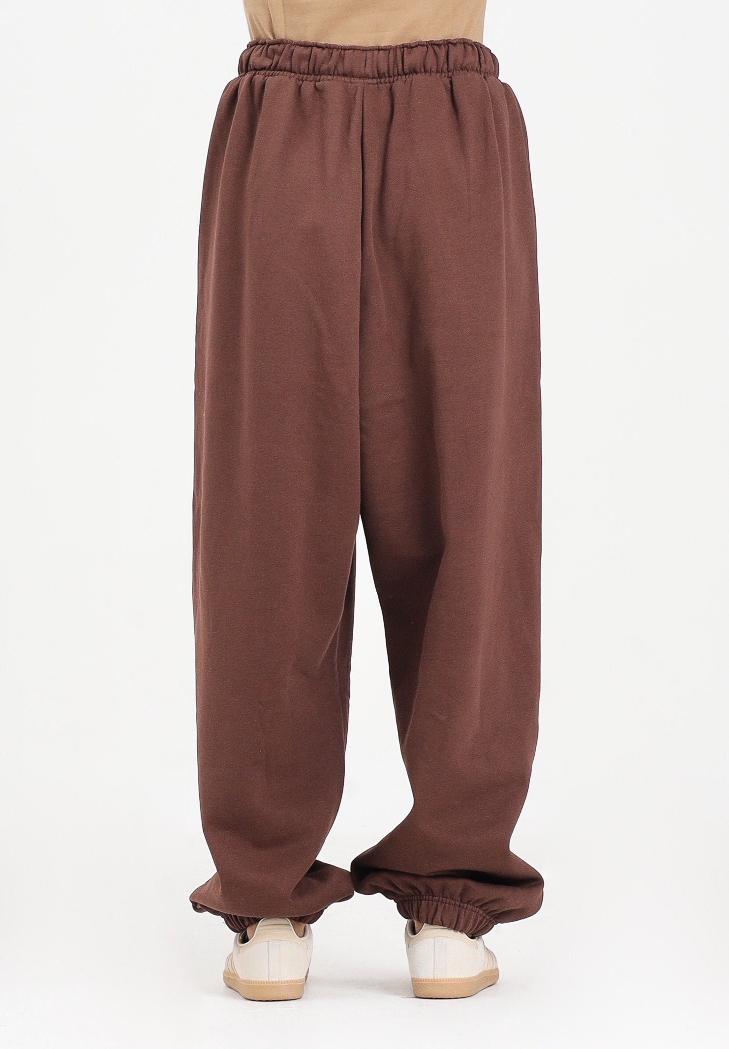 ADIDAS ORIGINALS Pantalone sportivo Essentials Linear Jogger Oversized marrone da donna JW0986 . ADIDAS ORIGINALS