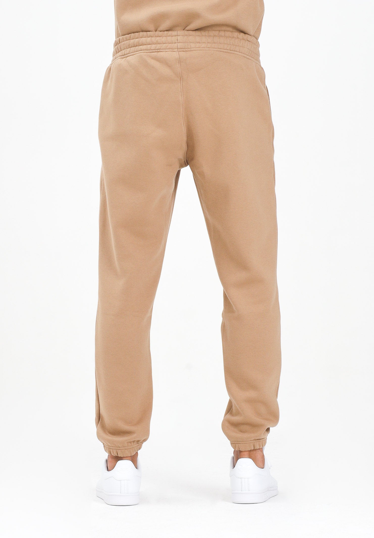 ADIDAS ORIGINALS Pantalone sportivo Trefoil Essentials beige da uomo JW3614 . ADIDAS ORIGINALS