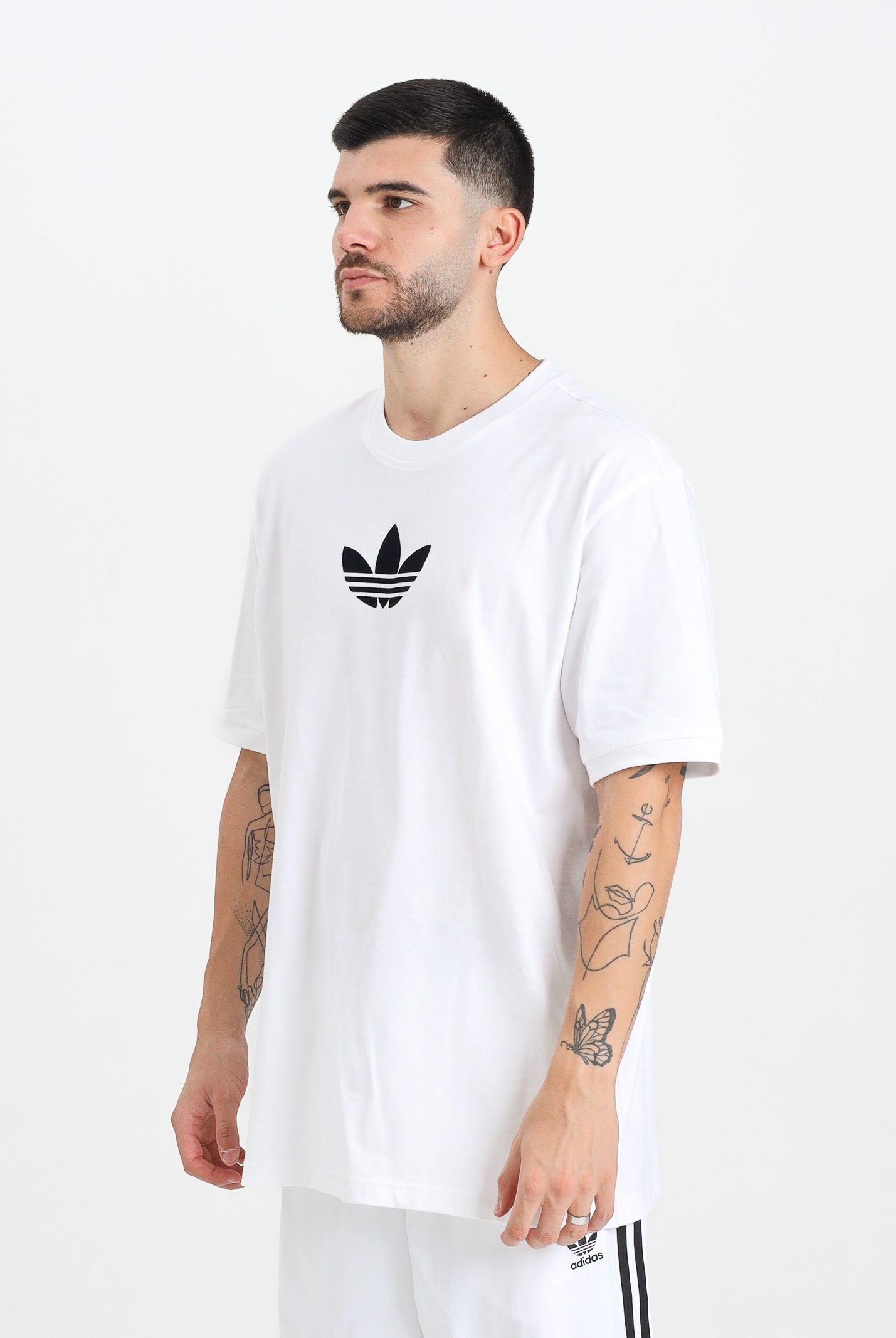 ADIDAS ORIGINALS T-shirt a manica corta Adicolor Loose 2000s Cali bianca da uomo JX1515 . ADIDAS ORIGINALS