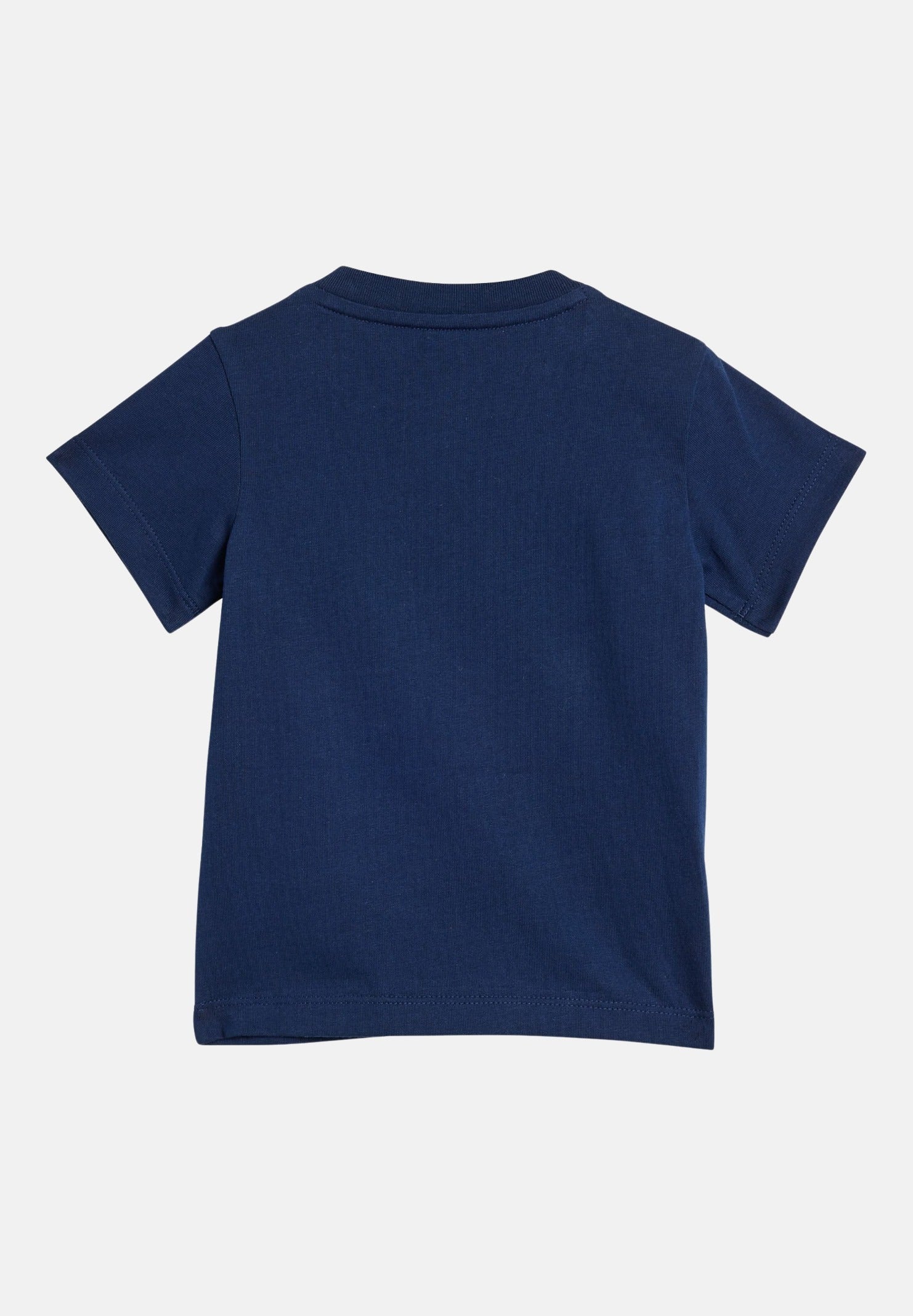 ADIDAS ORIGINALS T-shirt a manica corta blu da neonato con logo Trefoil JX9003 . ADIDAS ORIGINALS