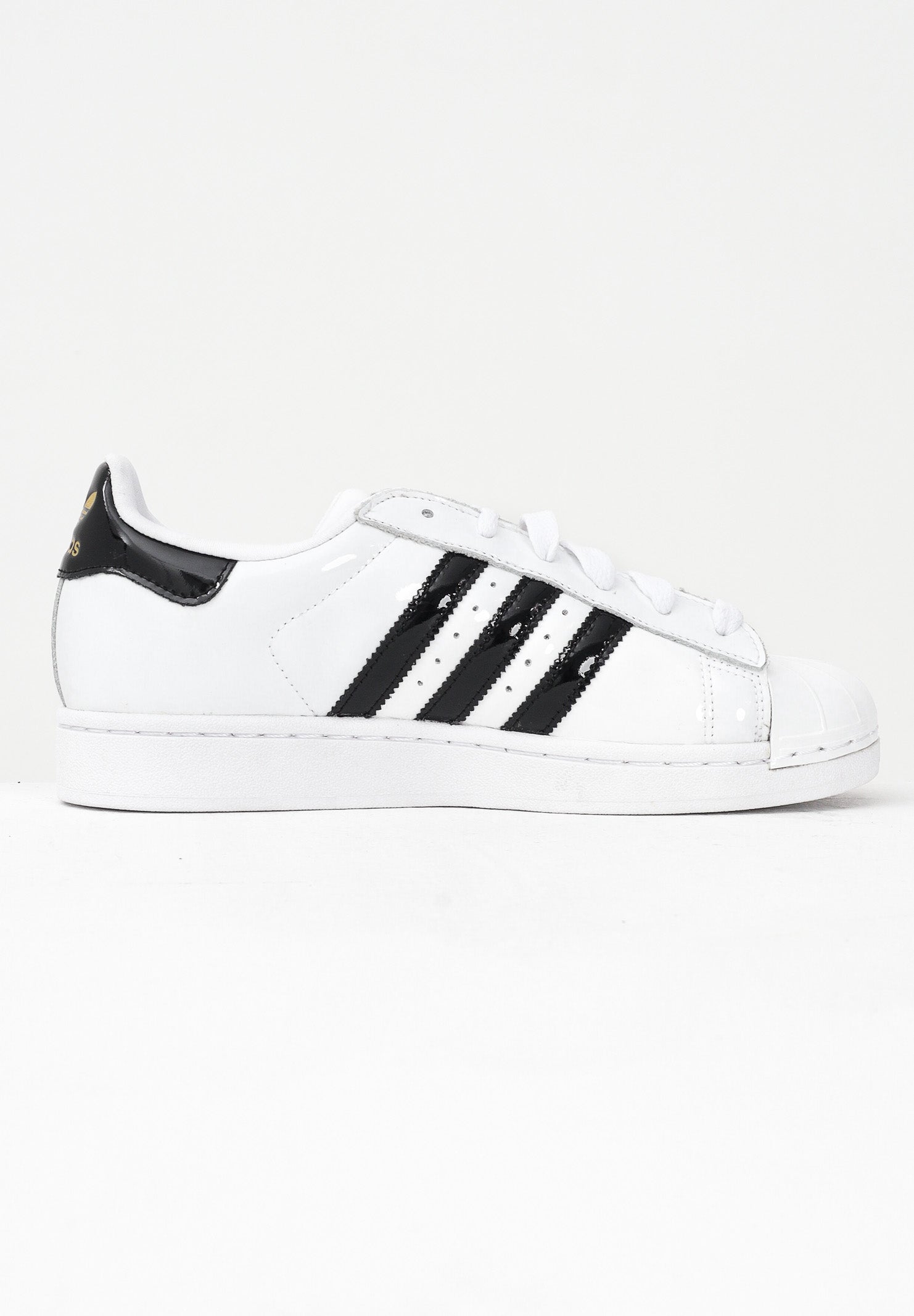 ADIDAS ORIGINALS Sneakers Superstar II bianche da donna JS4010 . ADIDAS ORIGINALS
