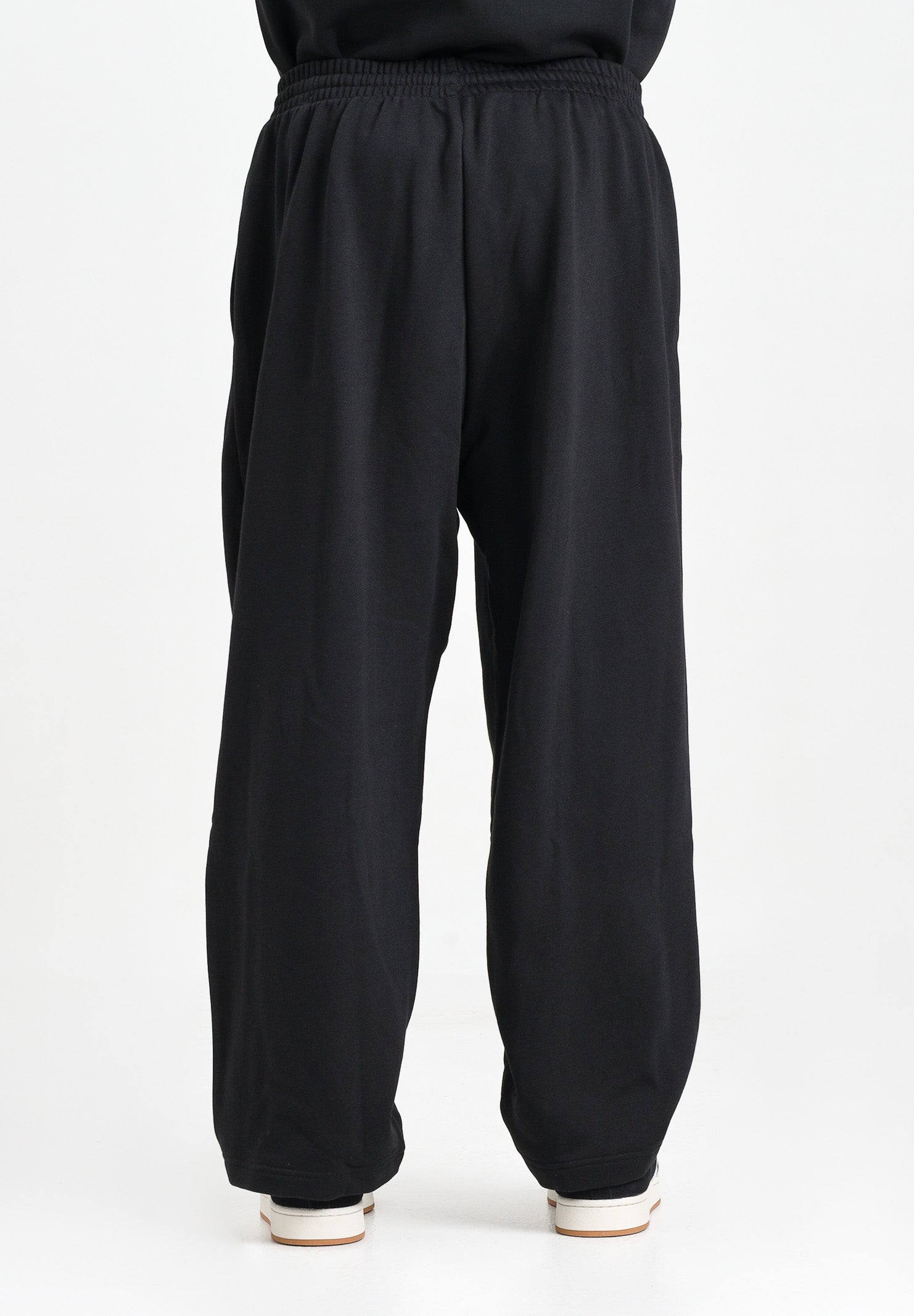 ADIDAS PERFORMANCE Pantalone sportivo Essentials Wide Leg 3 Bar Logo nero da uomo JF3567 . ADIDAS PERFORMANCE