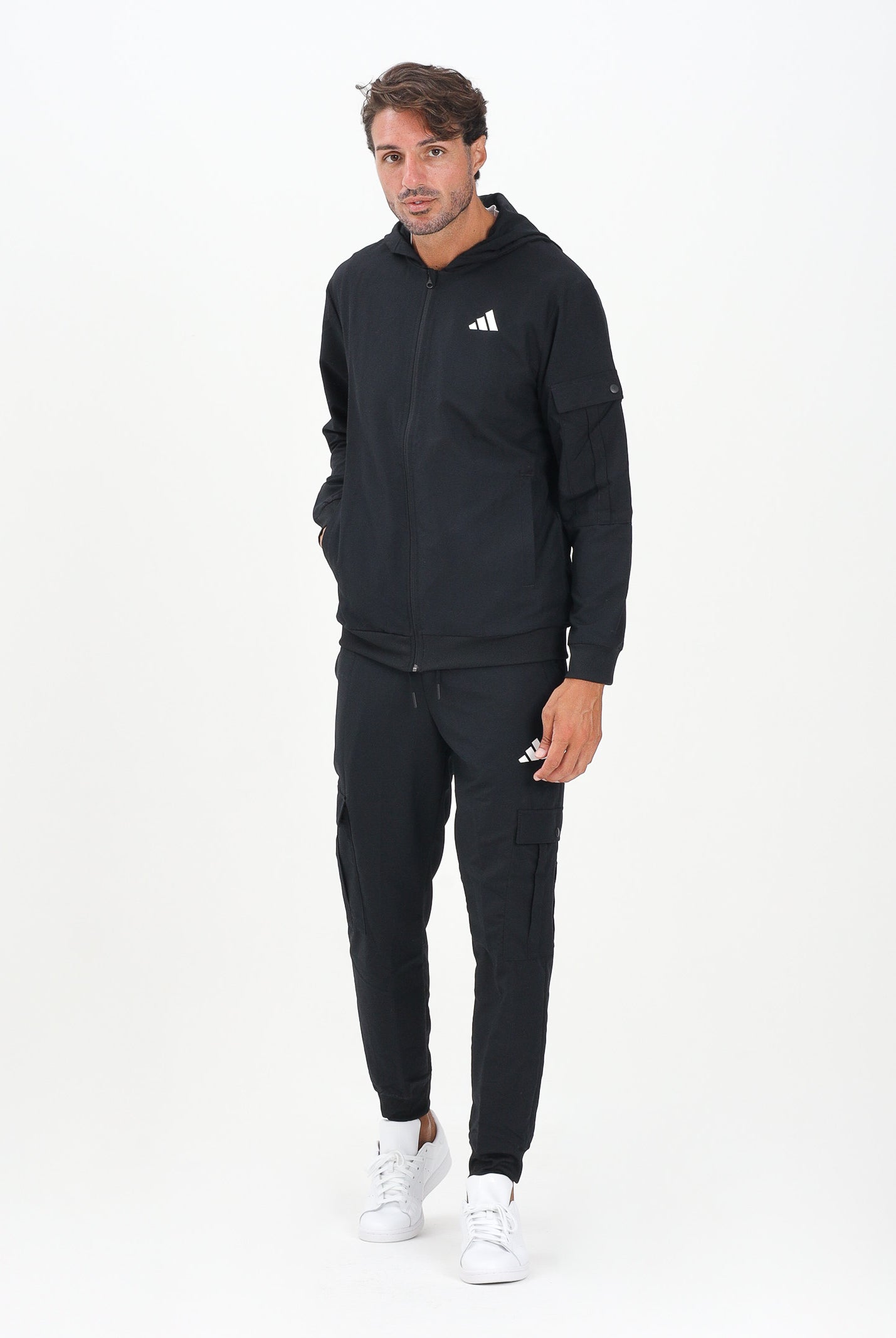 ADIDAS PERFORMANCE Tuta Cargo nera da uomo JL8603 . ADIDAS PERFORMANCE