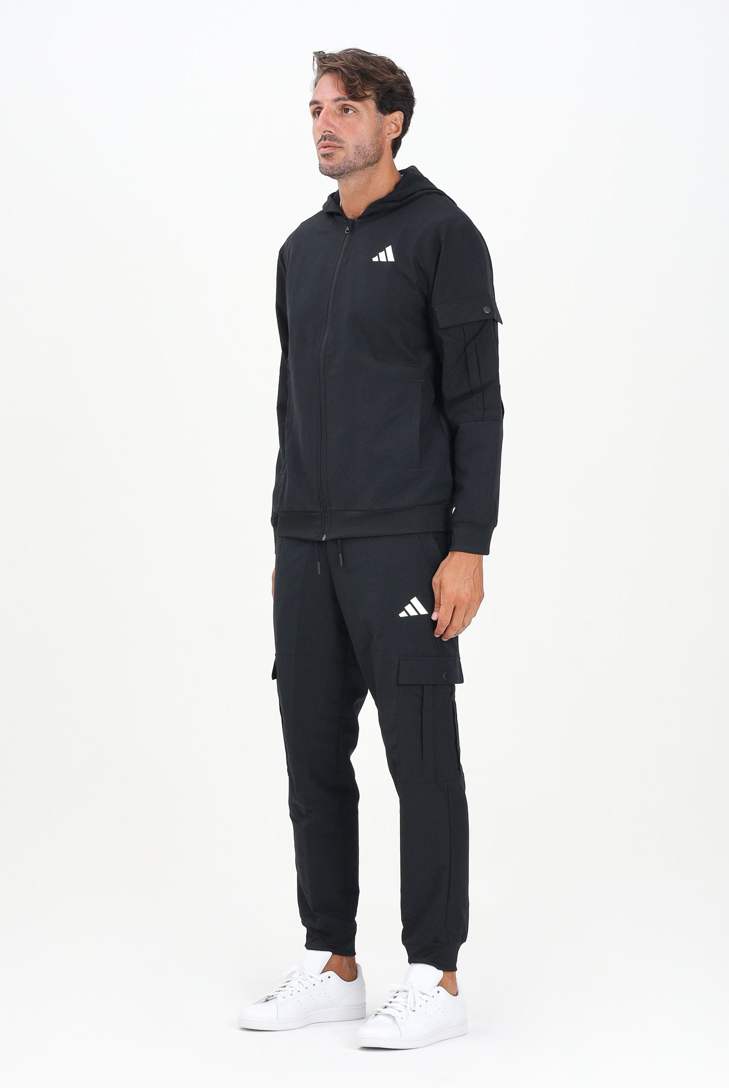 ADIDAS PERFORMANCE Tuta Cargo nera da uomo JL8603 . ADIDAS PERFORMANCE