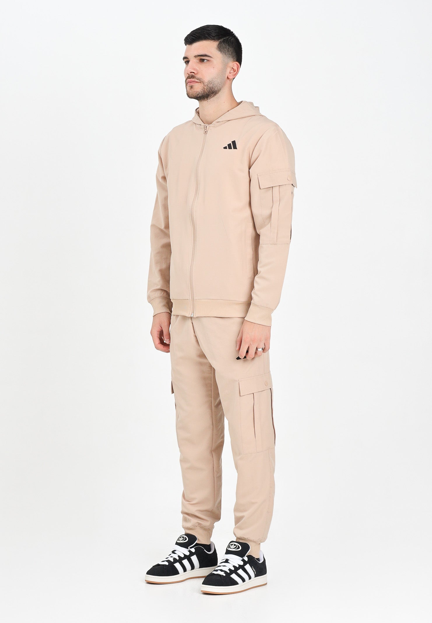 ADIDAS PERFORMANCE Tuta Cargo beige da uomo JN1807 . ADIDAS PERFORMANCE