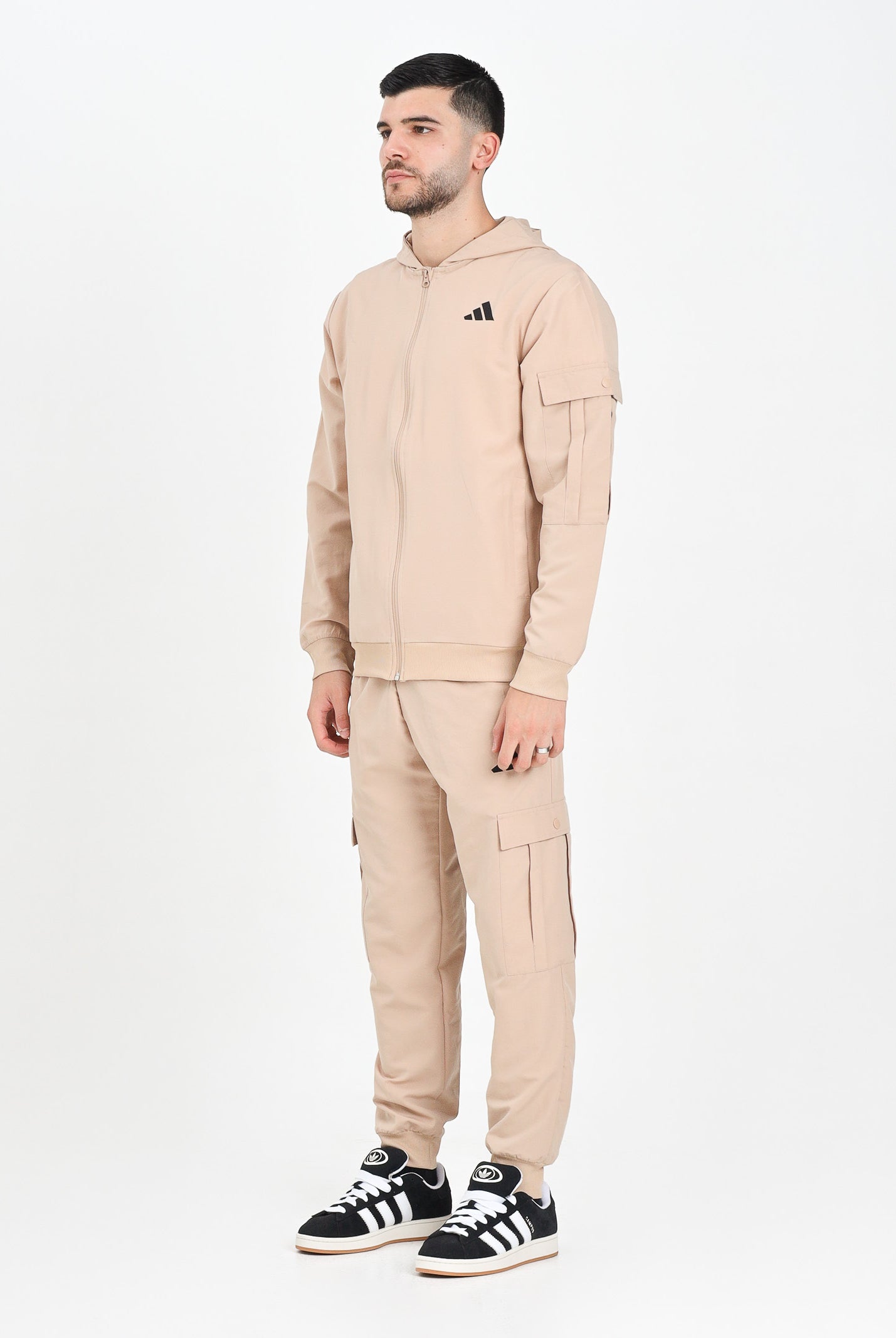 ADIDAS PERFORMANCE Tuta Cargo beige da uomo JN1807 . ADIDAS PERFORMANCE