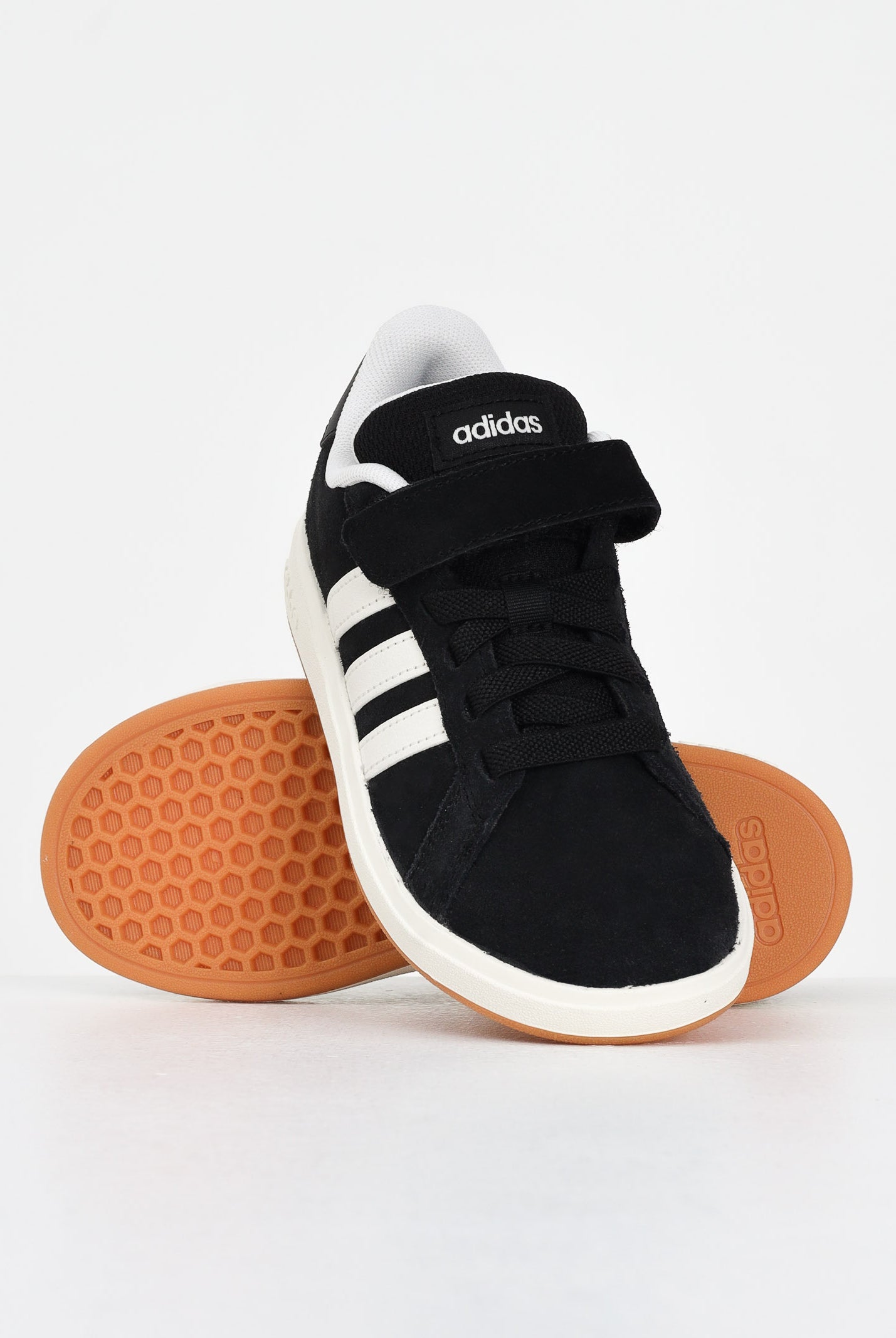 ADIDAS PERFORMANCE Sneakers Grand Court 00s nere per bambino e bambina JP5896 . ADIDAS PERFORMANCE