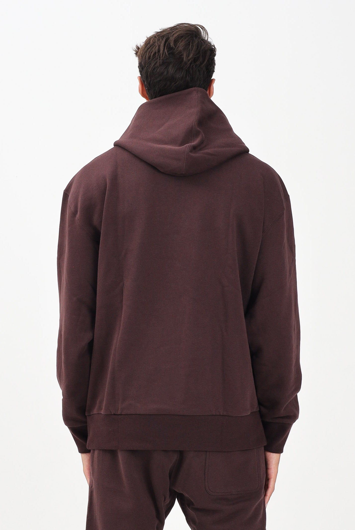 ADIDAS PERFORMANCE Felpa con cappuccio ALL SZN Fleece marrone da uomo JX5090 . ADIDAS PERFORMANCE