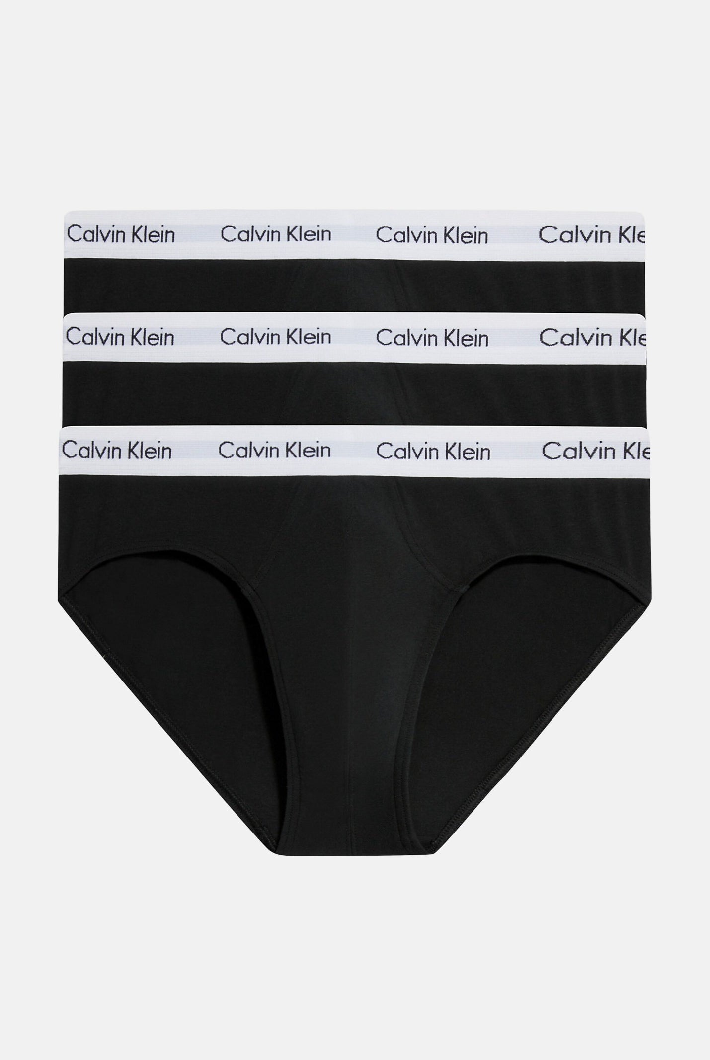 CALVIN KLEIN Set da tre slip neri da uomo 0000U2661G 001 CALVIN KLEIN