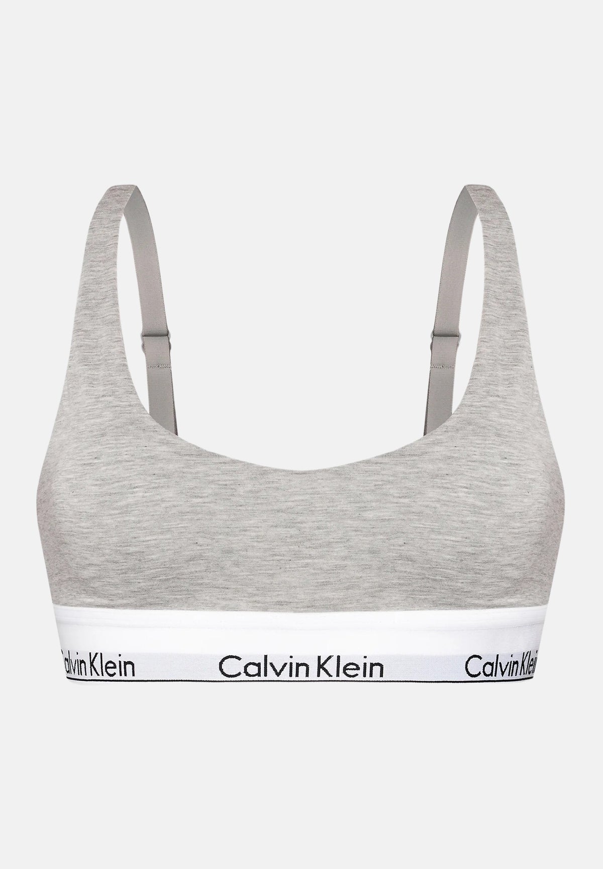 CALVIN KLEIN Bralette Modern Cotton da donna grigia 000QF7586E P7A CALVIN KLEIN