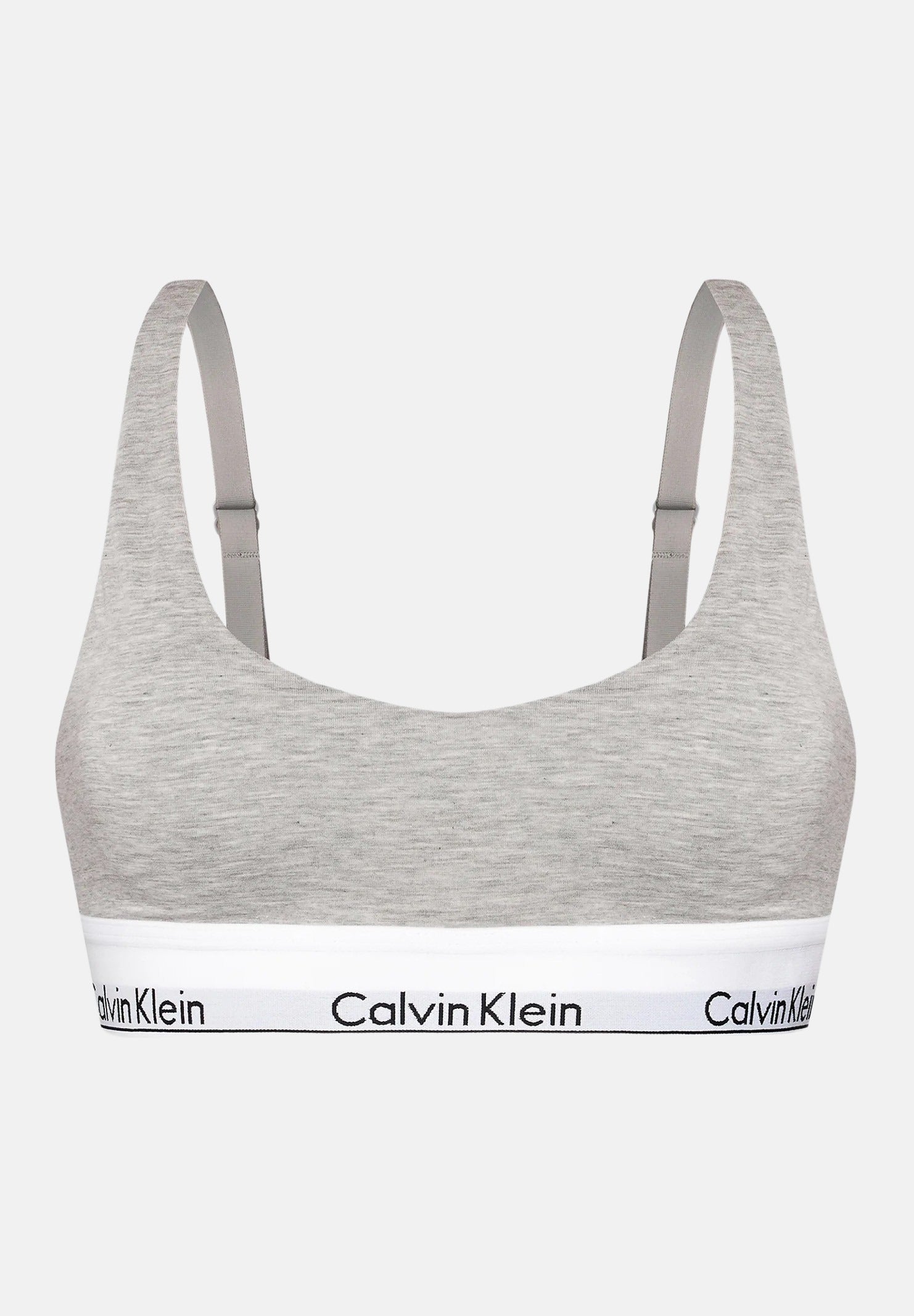 CALVIN KLEIN Bralette Modern Cotton da donna grigia 000QF7586E P7A CALVIN KLEIN