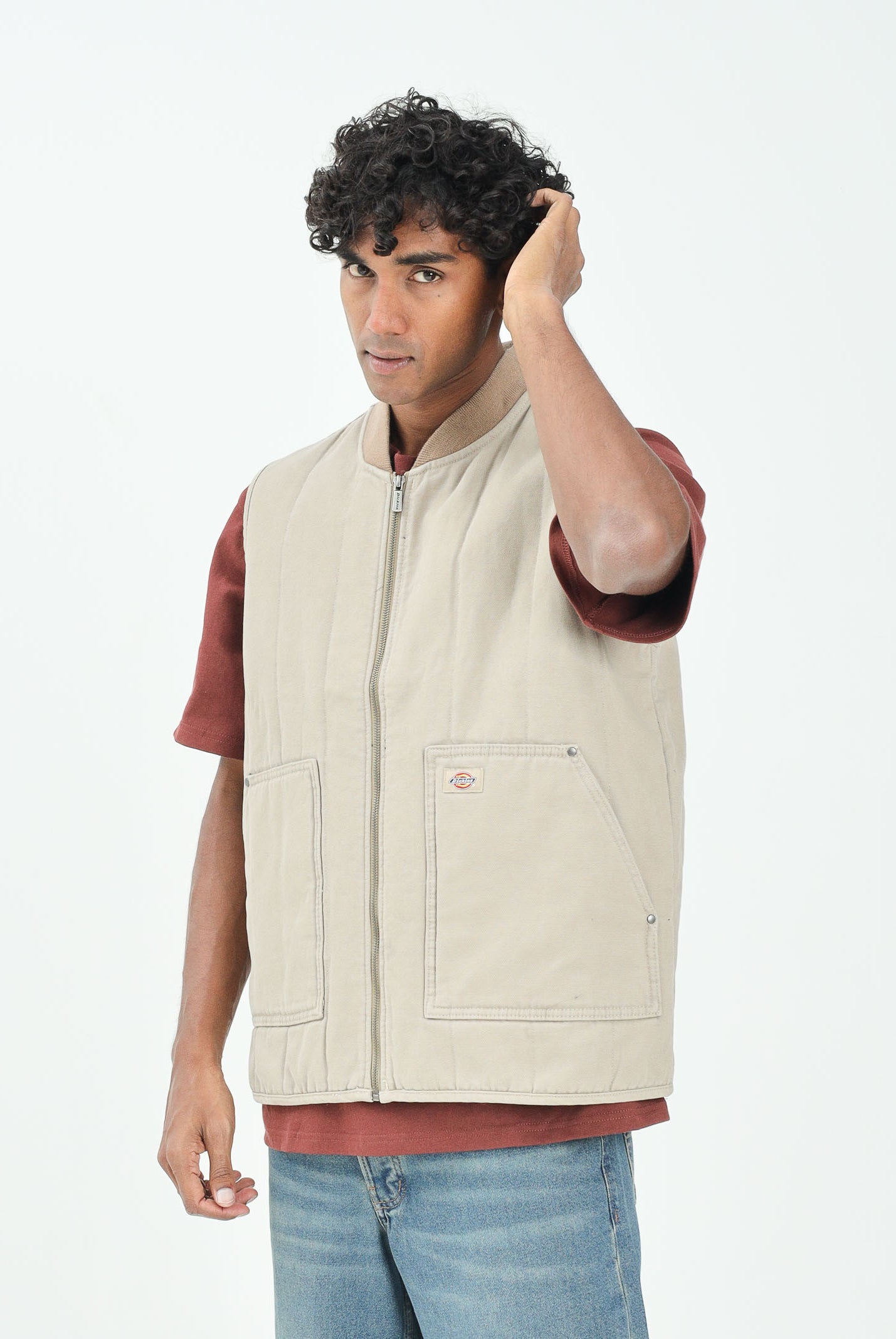 DICKIES Smanicato beige da uomo DK0A87O40DS1 . DIckies