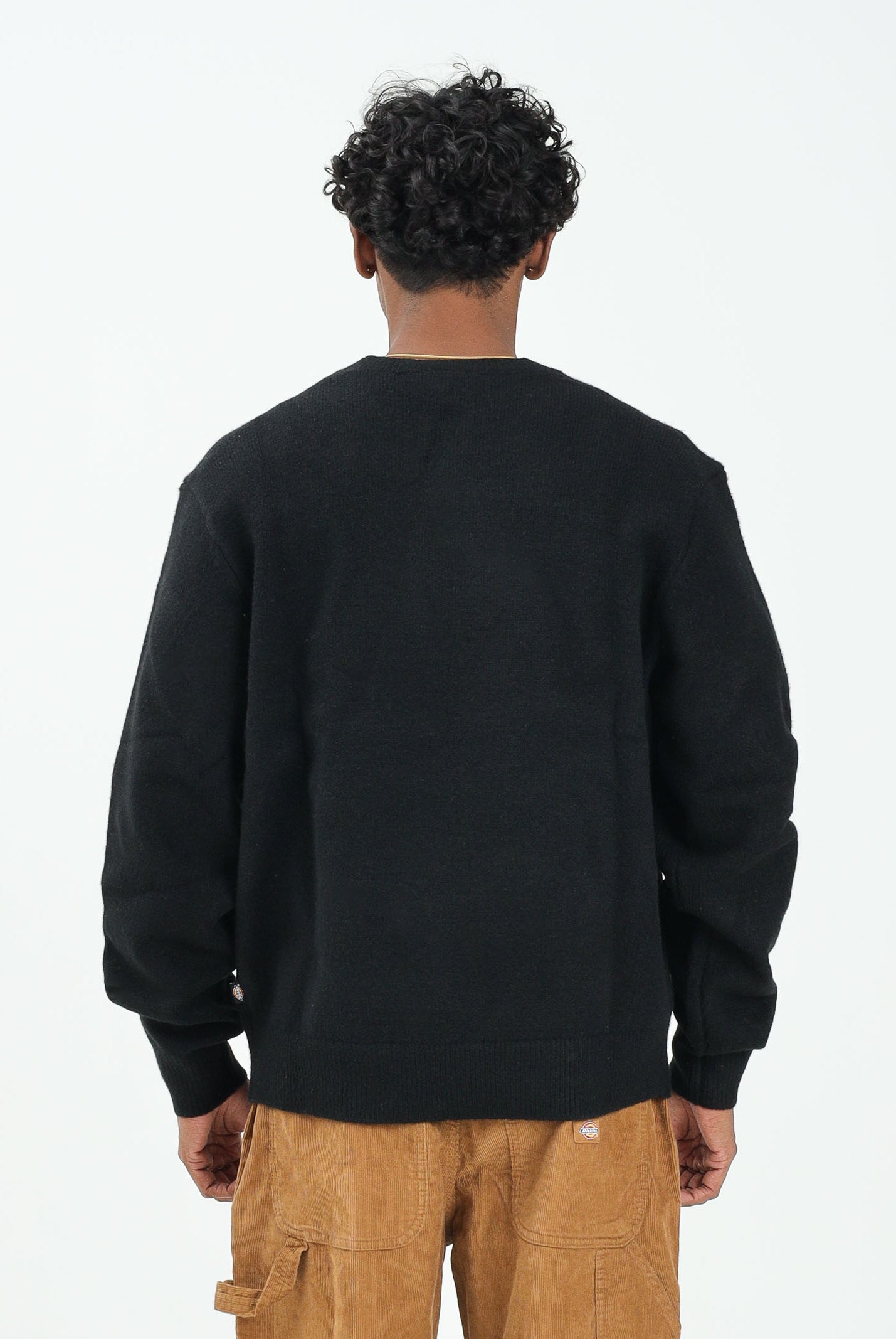 DICKIES Maglione girocollo Ruston nero da uomo DK0A87OQBLK1 . DIckies