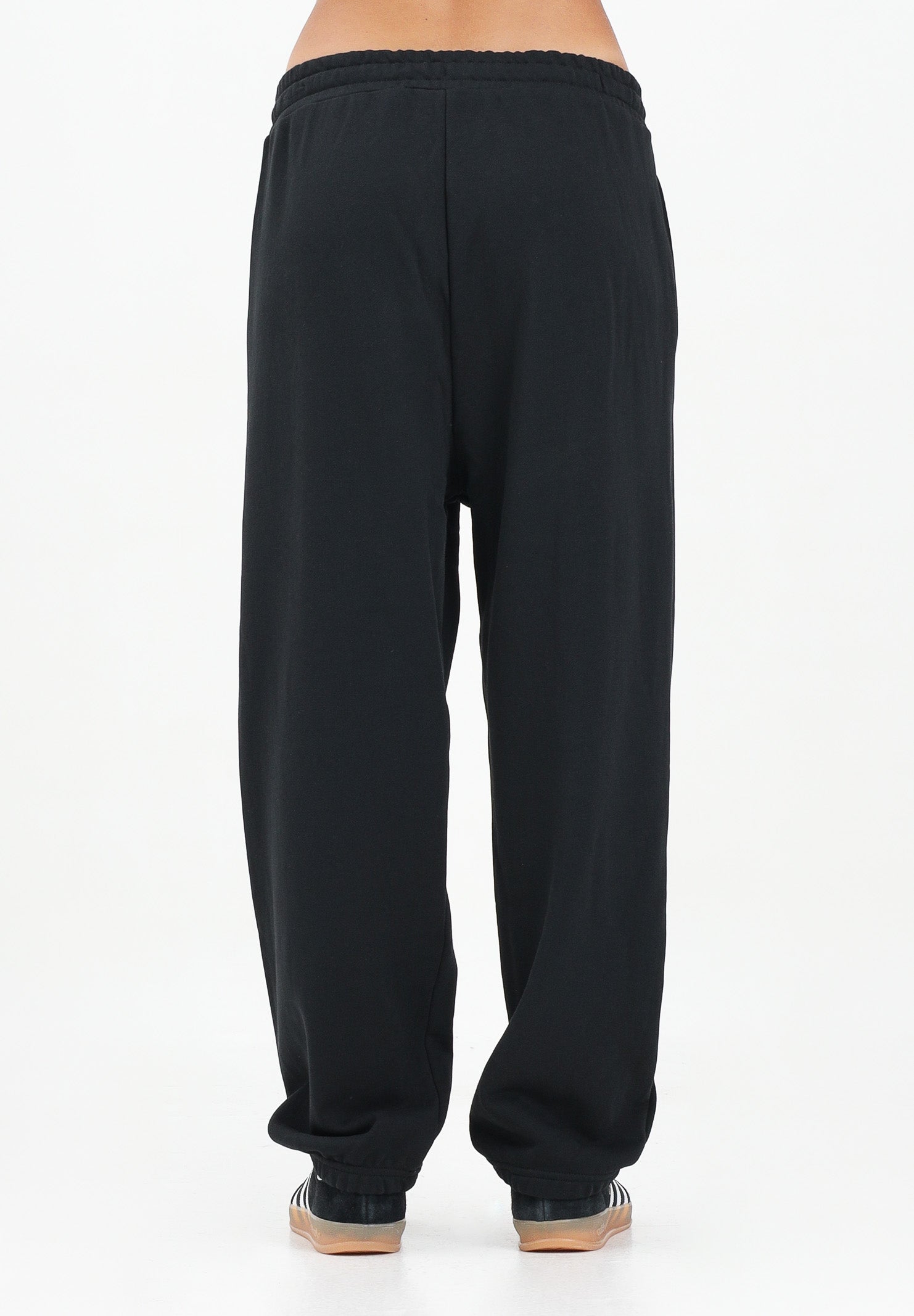 DIESEL Pantalone sportivo nero per donna, ragazzi e bambini con marchio Oval D J02457KYAQK K900 DIESEL