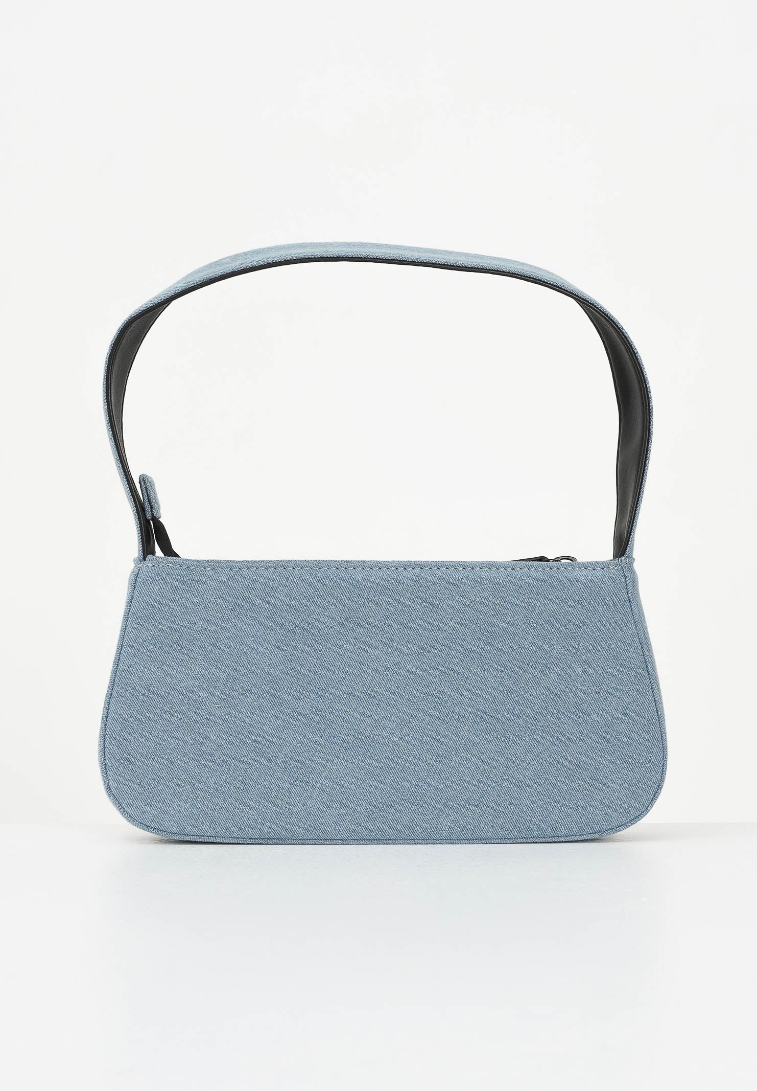 DIESEL Borsa a spalla WJULIE in denim da donna con strass applicati J02530KXBRM K01 DIESEL