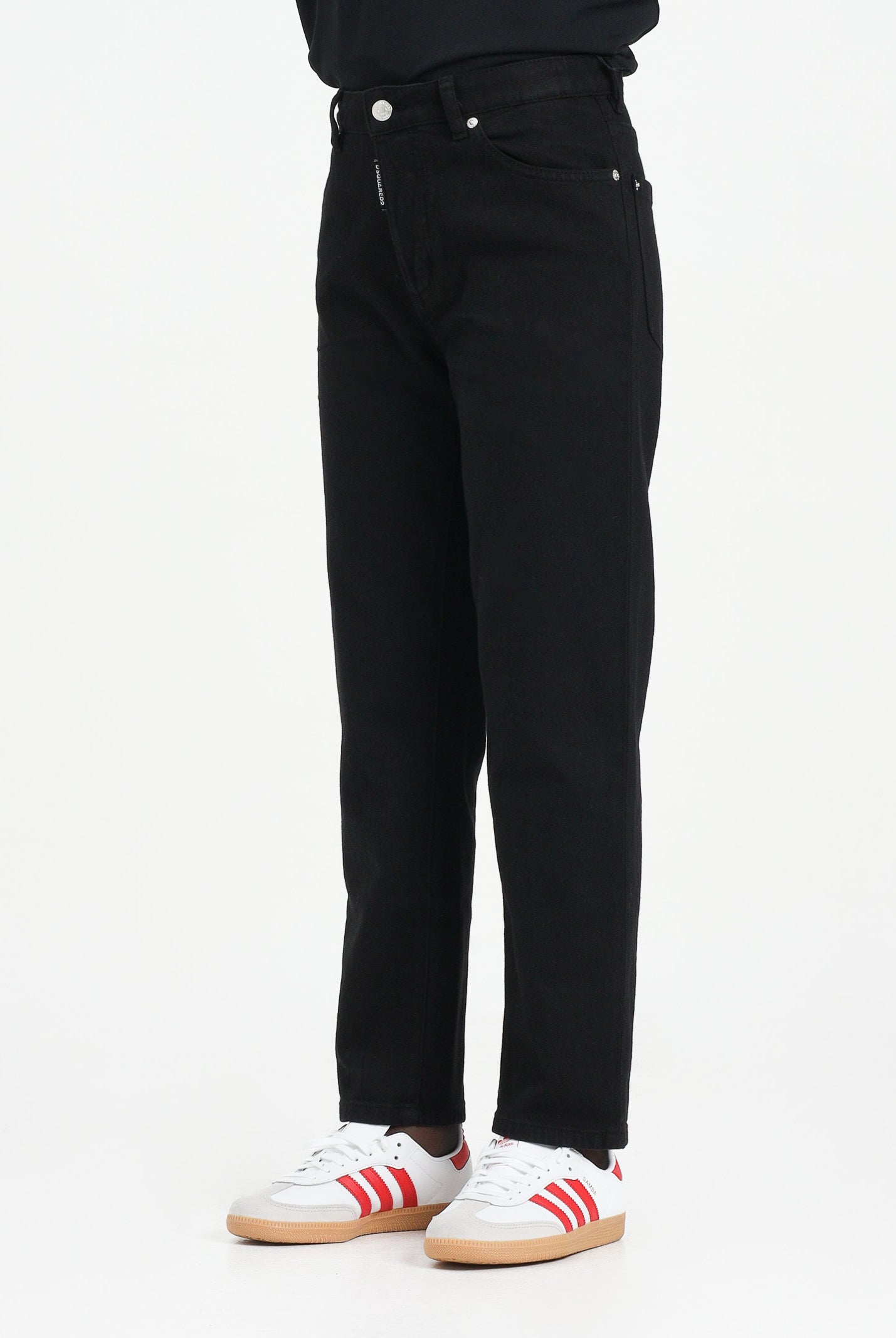 DSQUARED2 Jeans Boston Jean nero per donna, ragazzi e bambini DQ3140D0A4E DQ900 DSQUARED2