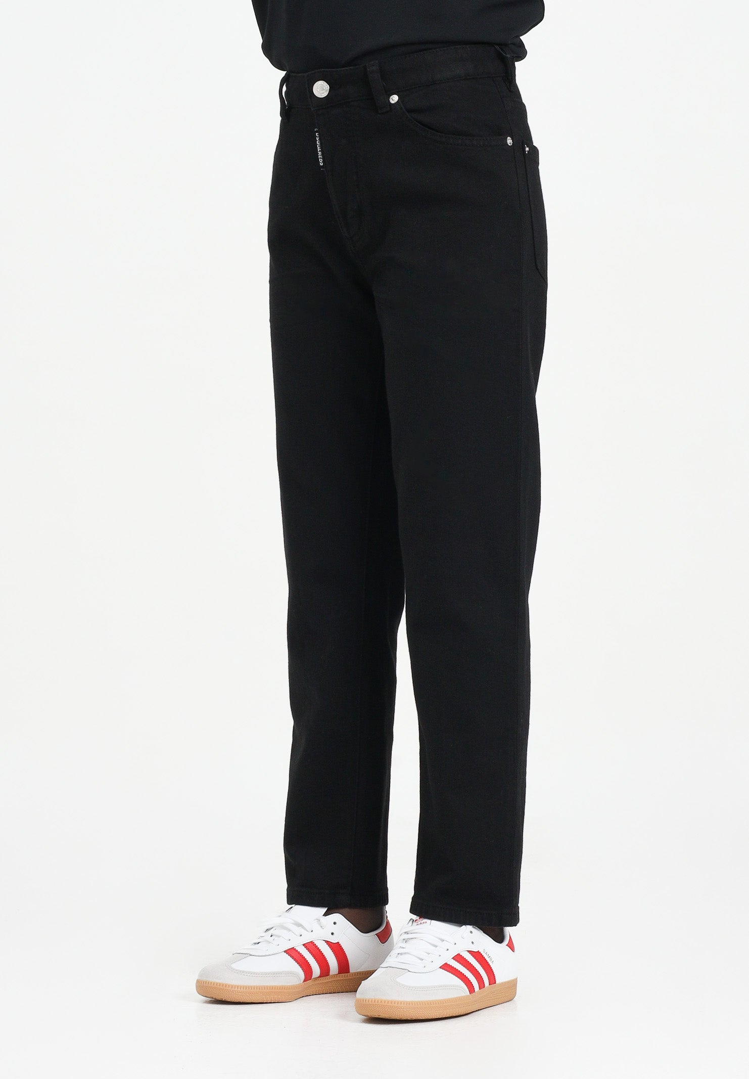 DSQUARED2 Jeans Boston Jean nero per donna, ragazzi e bambini DQ3140D0A4E DQ900 DSQUARED2