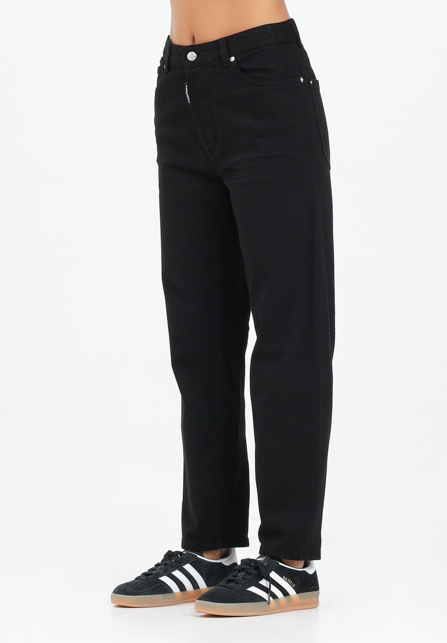 DSQUARED2 Jeans Boston Jean nero per donna, ragazzi e bambini DQ3140D0A4E DQ900 DSQUARED2