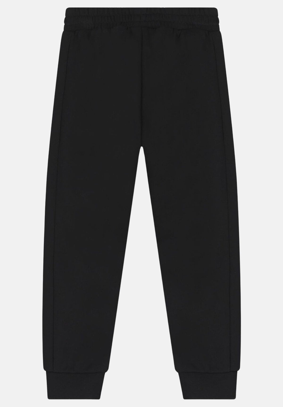 EA7 Pantalone sportivo nero da bambino con fasce logate 7B000194AF10368 UC001 EA7