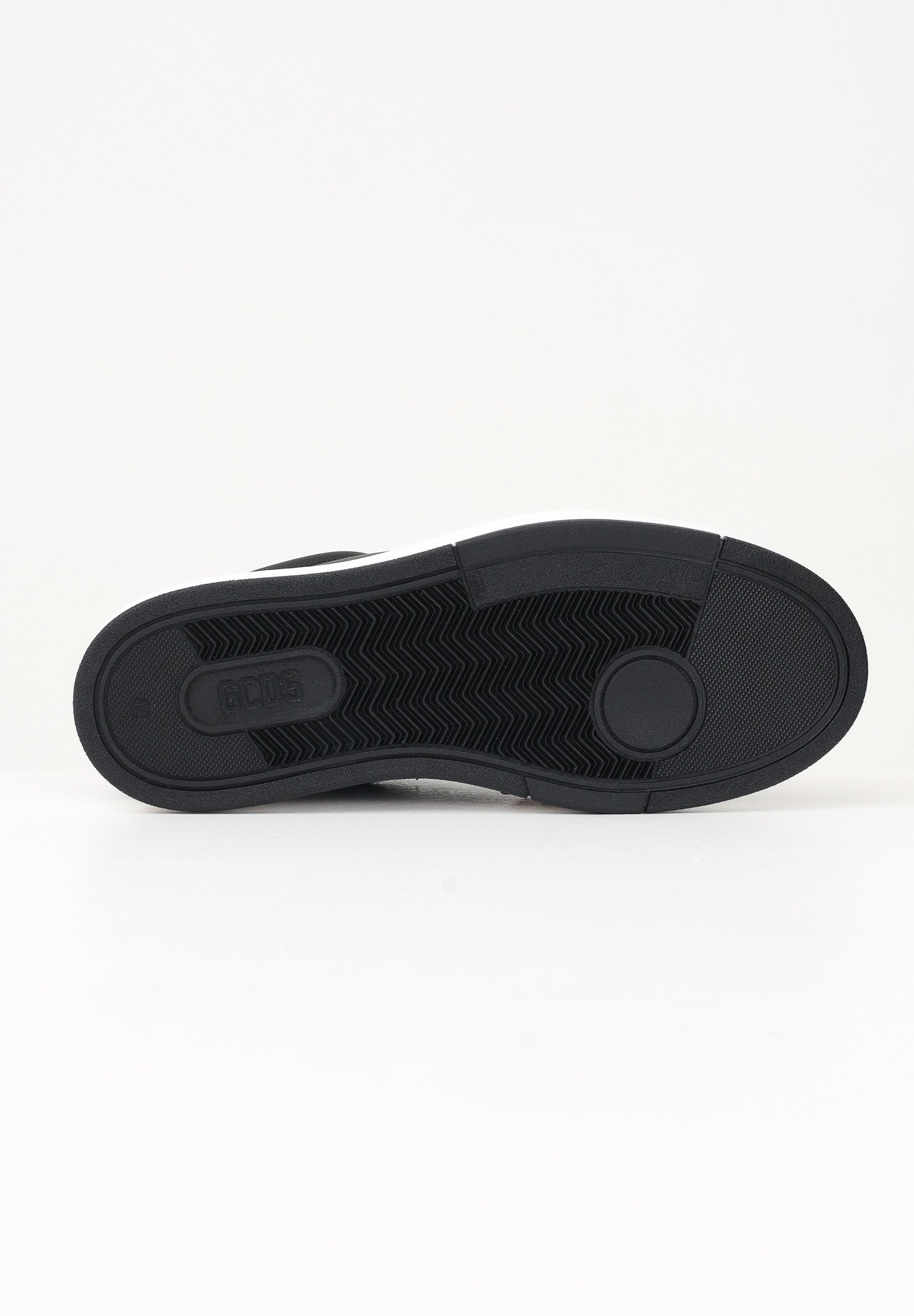 GCDS Sneakers nere da uomo con fascia a strappo logata B1EU4204AF2 45 GCDS