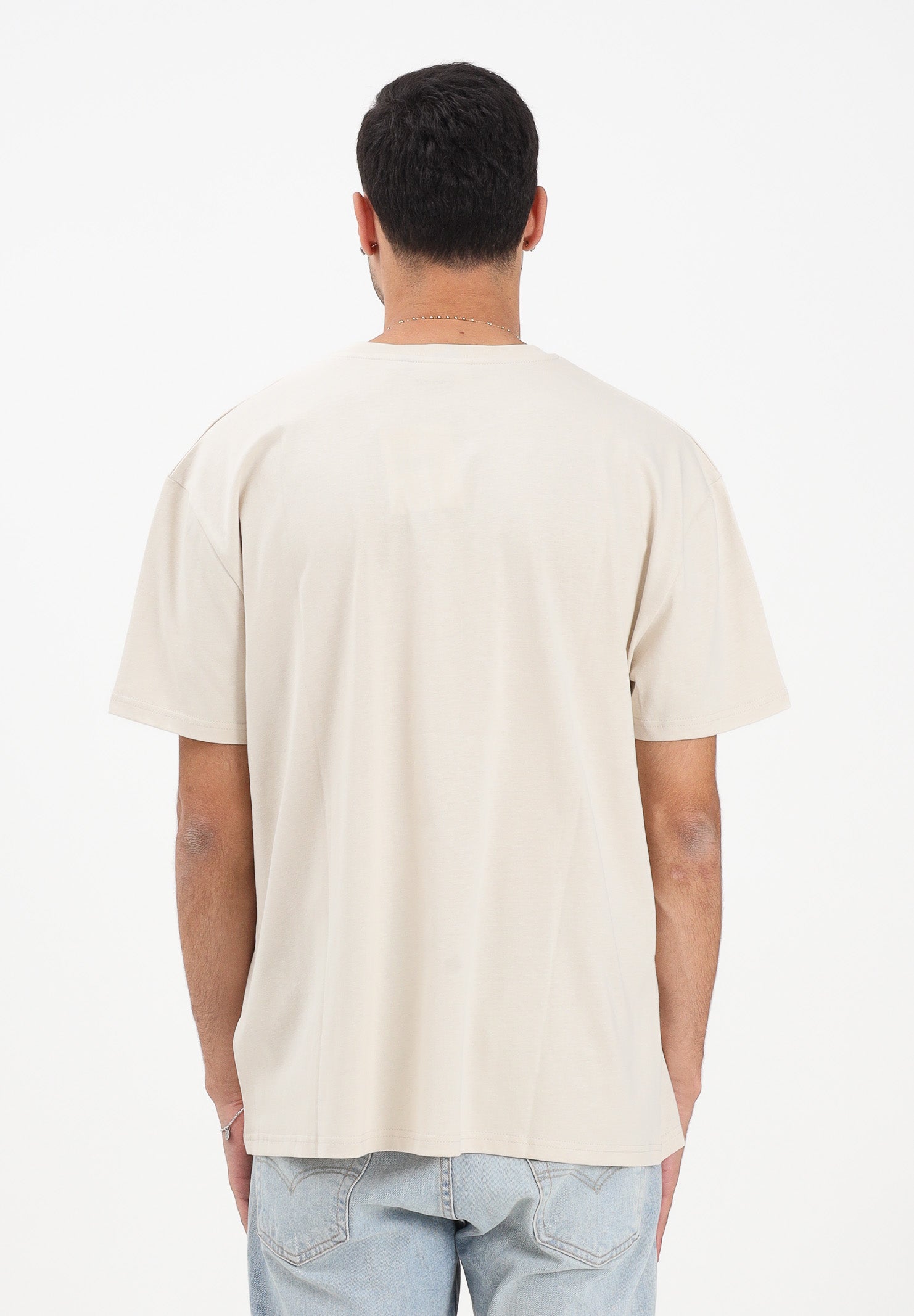 GCDS T-shirt a manica corta burro per uomo e donna con stampa logo B2EM2305JJ4 15 GCDS
