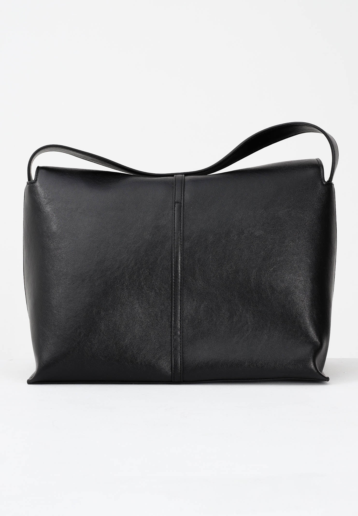 GCDS Shopper nera da donna con ciondolo cubo logato GCDSMMC001 99 GCDS
