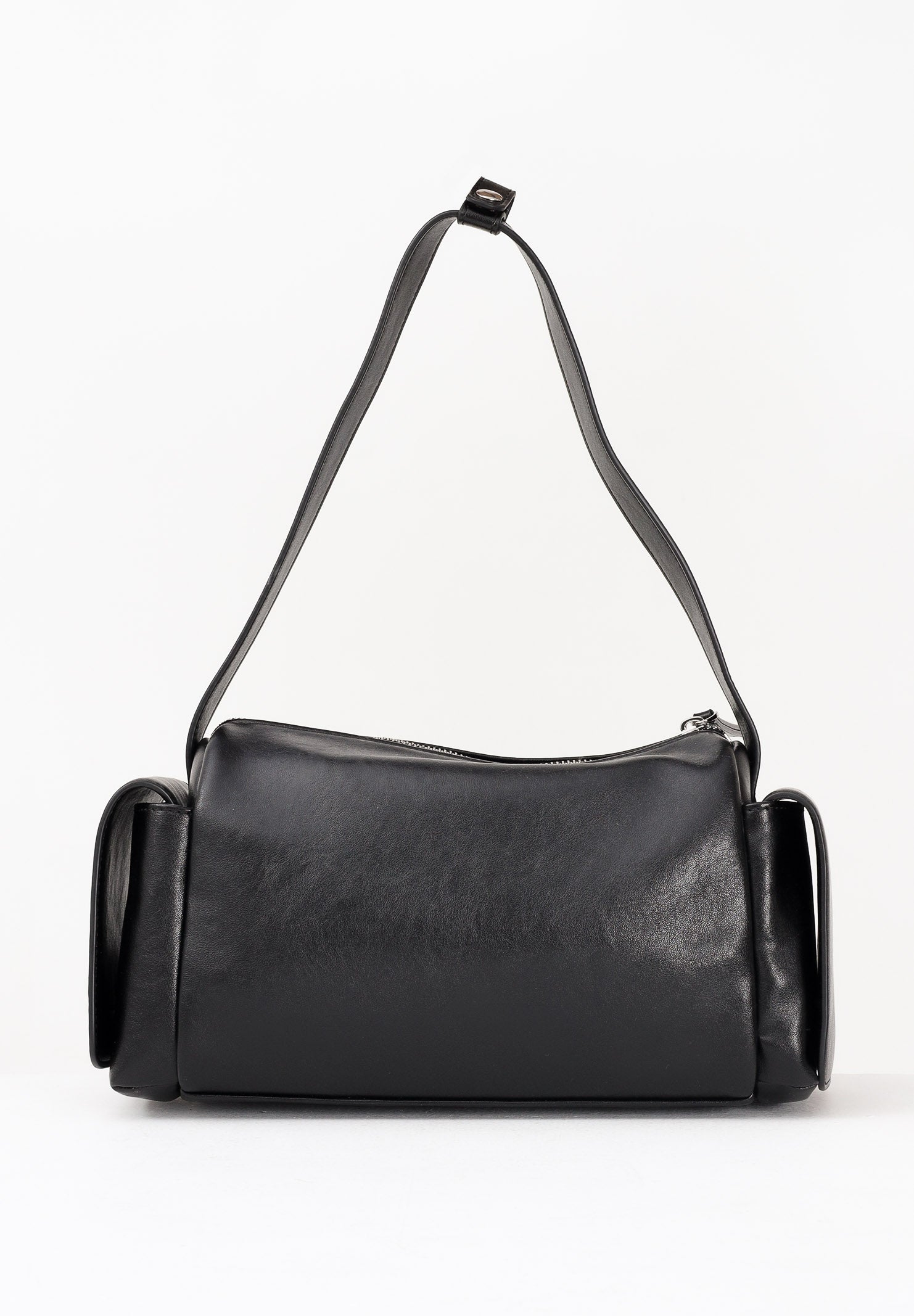 GCDS Borsa a spalla nera da donna GCDSMPS001 99 GCDS