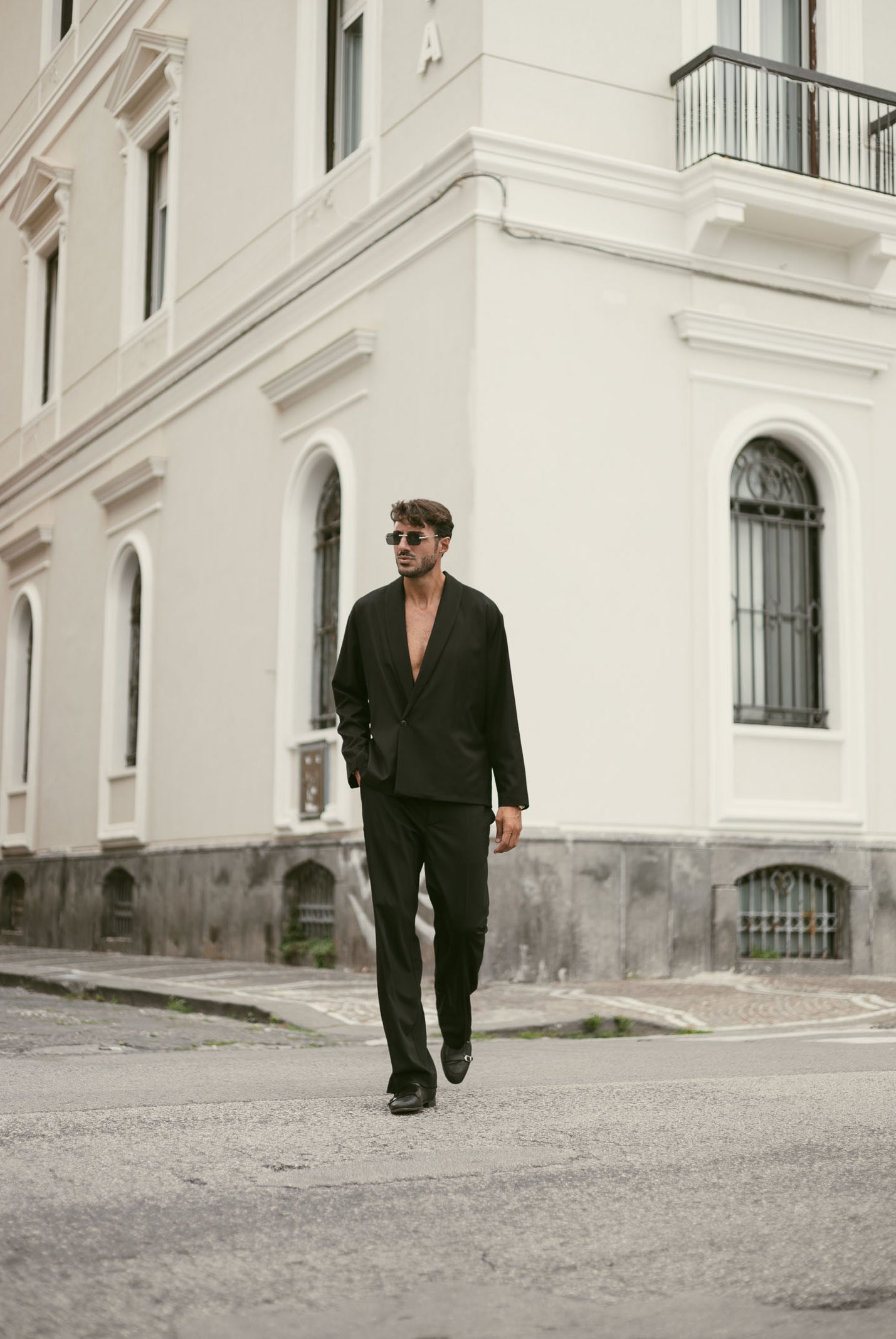 I'M BRIAN Pantalone nero da uomo PA3498 009 I'M BRIAN