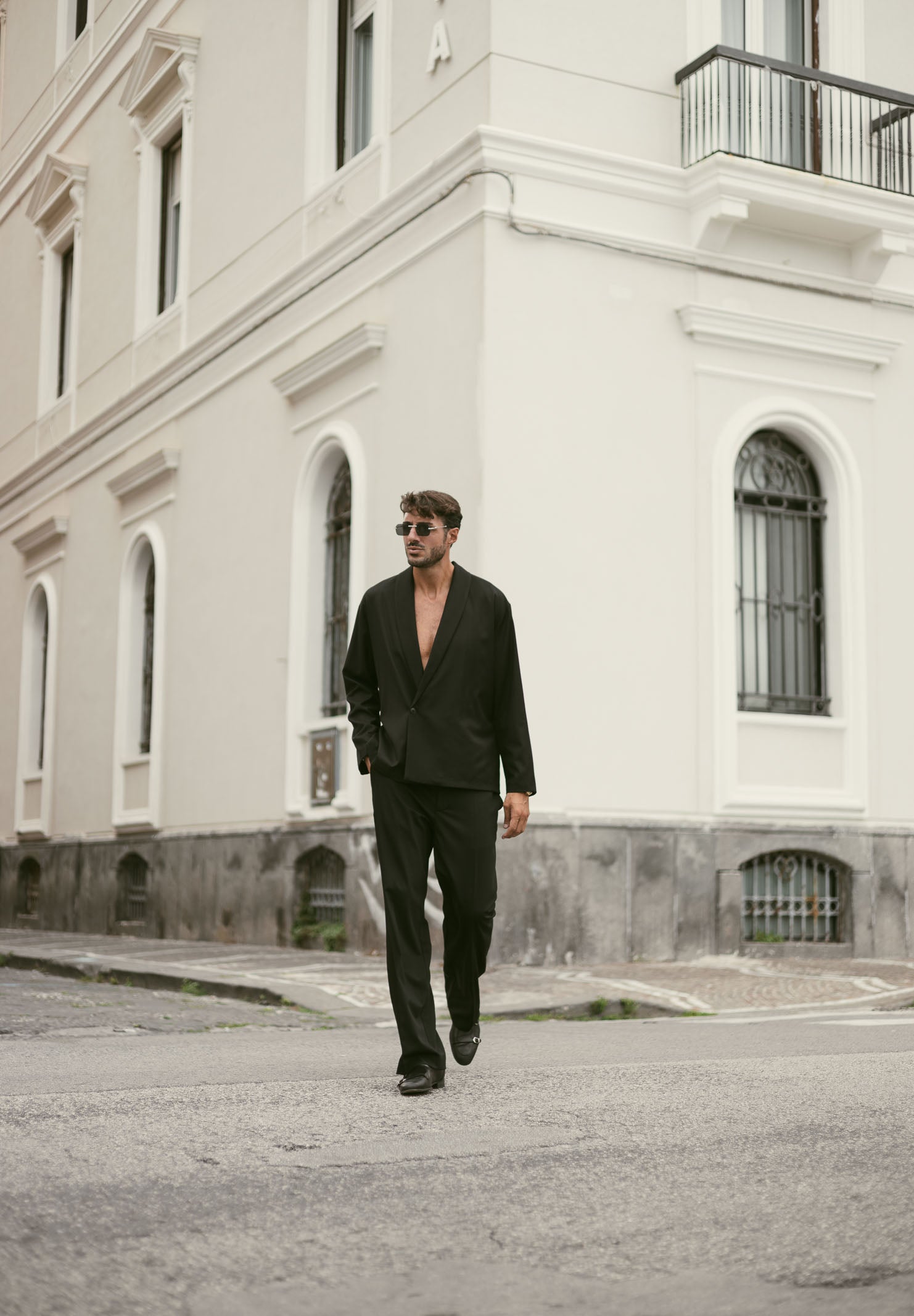 I'M BRIAN Pantalone nero da uomo PA3498 009 I'M BRIAN