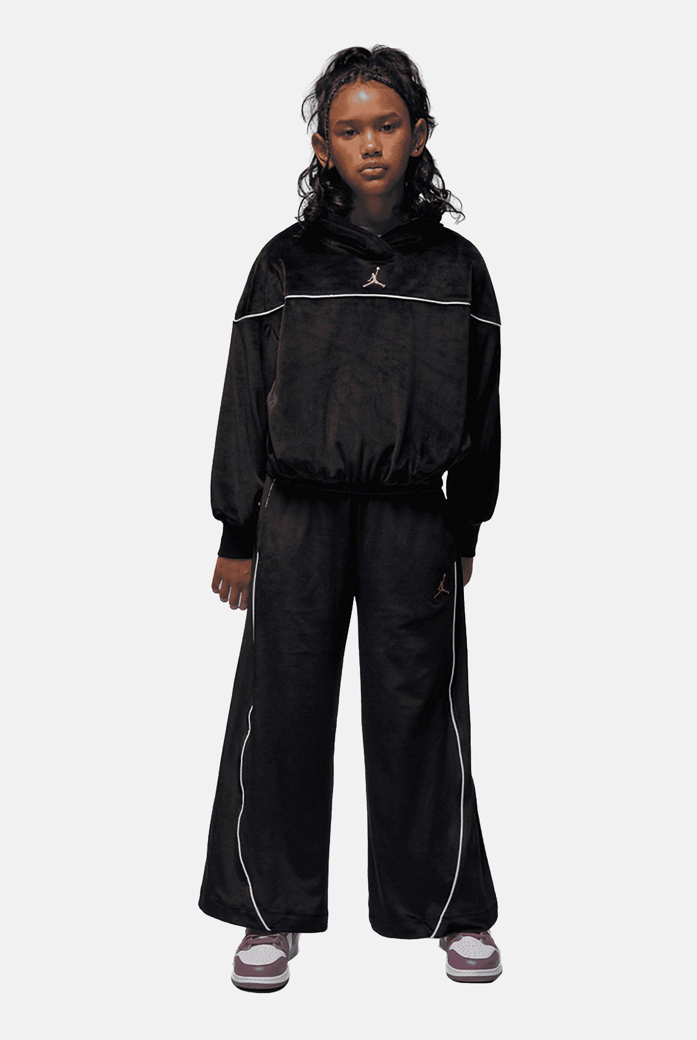 NIKE Pantalone sportivo Mountainside nero da bambina 45F333 023 JORDAN