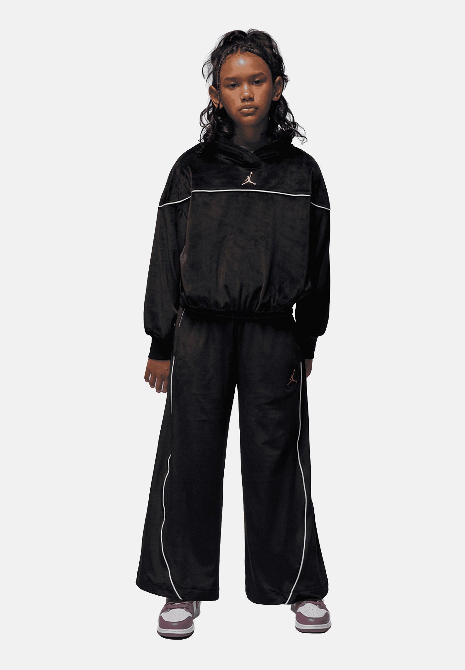 NIKE Pantalone sportivo Mountainside nero da bambina 45F333 023 JORDAN