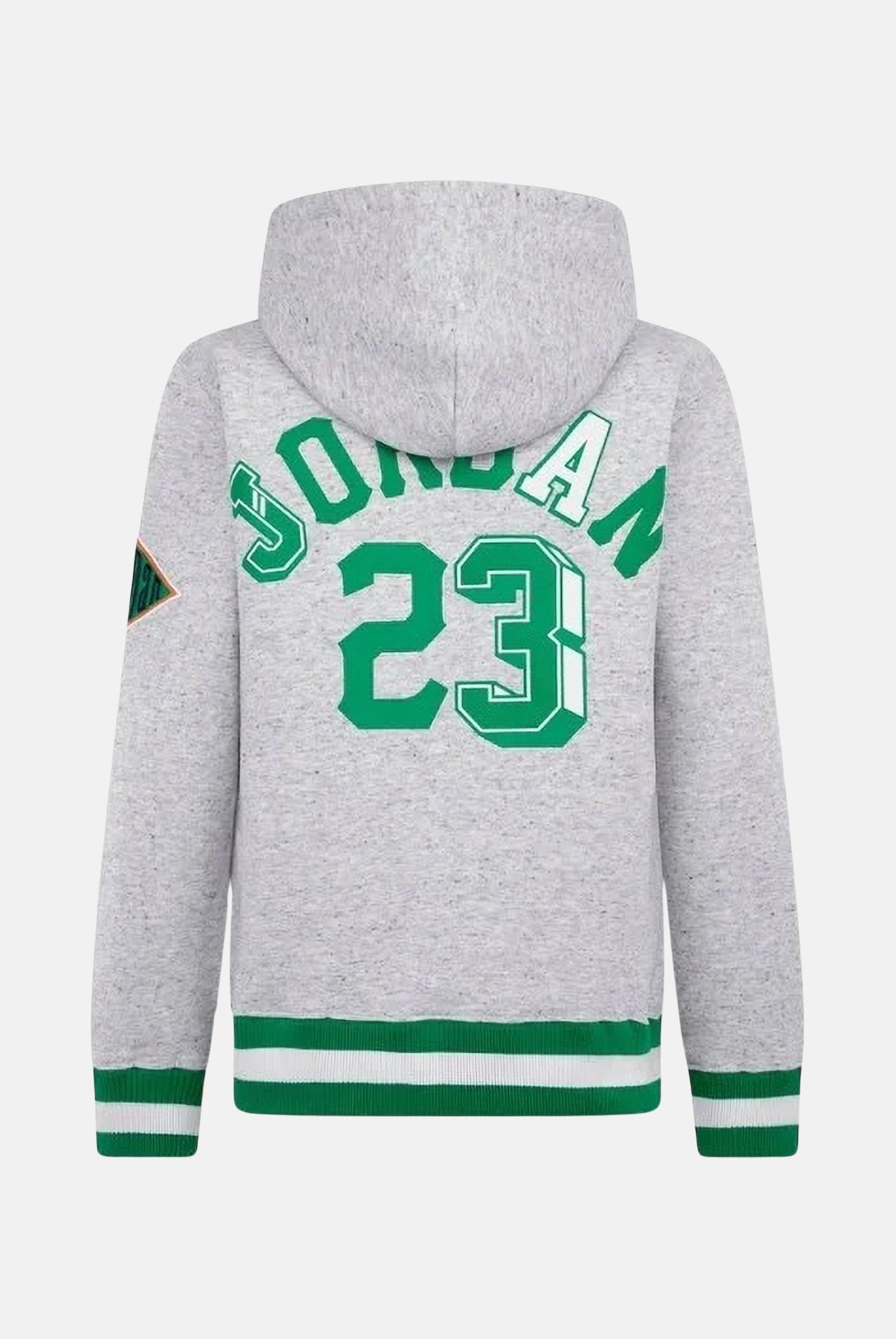 JORDAN Felpa con cappuccio Court of Legends grigia per bambino e bambina 95D697 G2H JORDAN