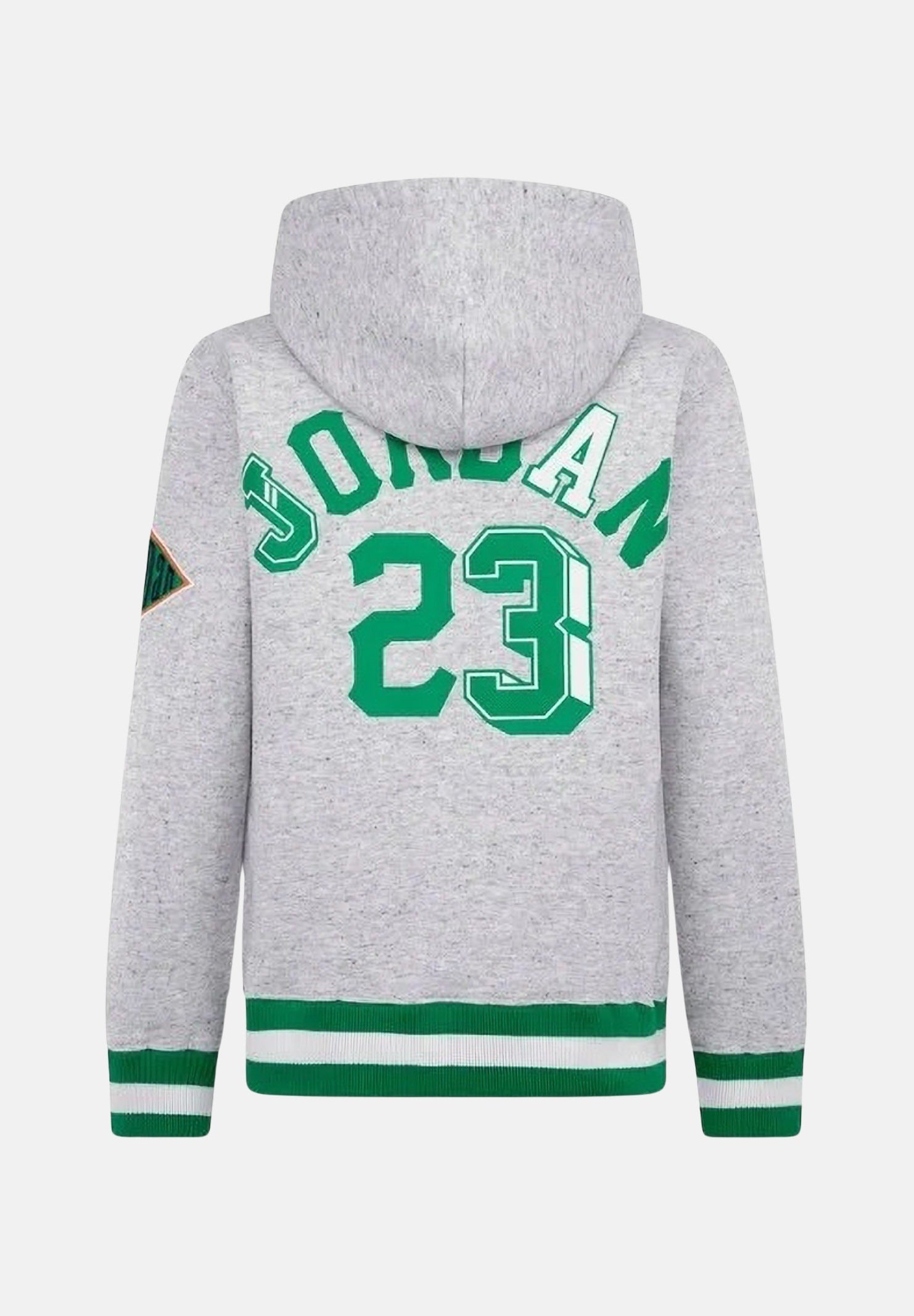 JORDAN Felpa con cappuccio Court of Legends grigia per bambino e bambina 95D697 G2H JORDAN
